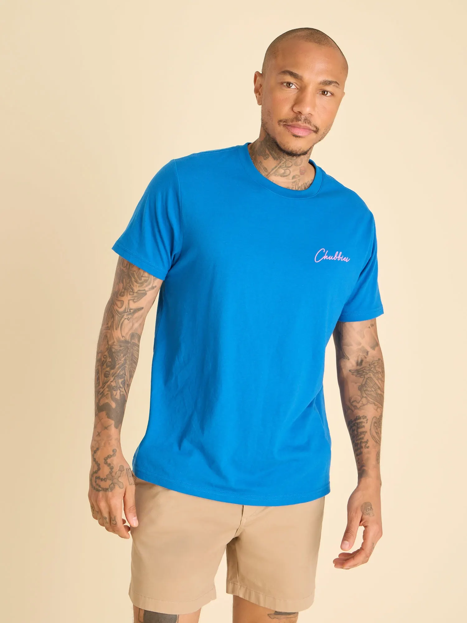 The Navy Circle (Non Pocket Graphic Tee)