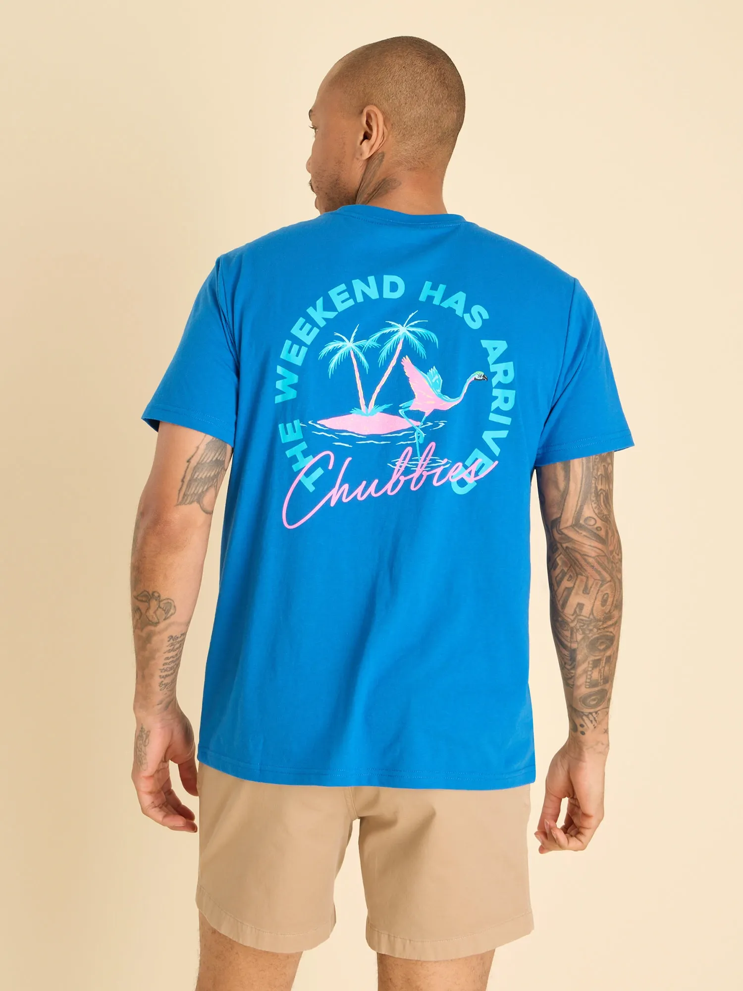 The Navy Circle (Non Pocket Graphic Tee)