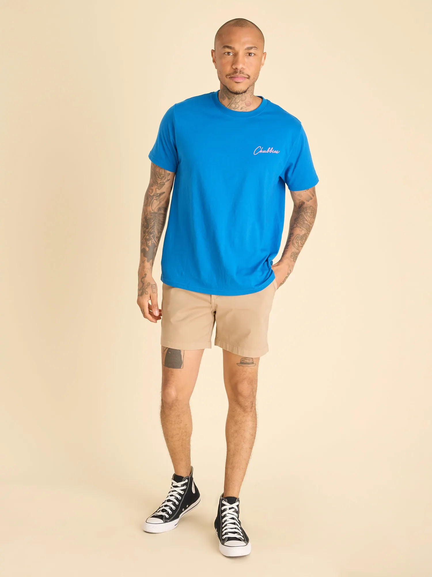 The Navy Circle (Non Pocket Graphic Tee)