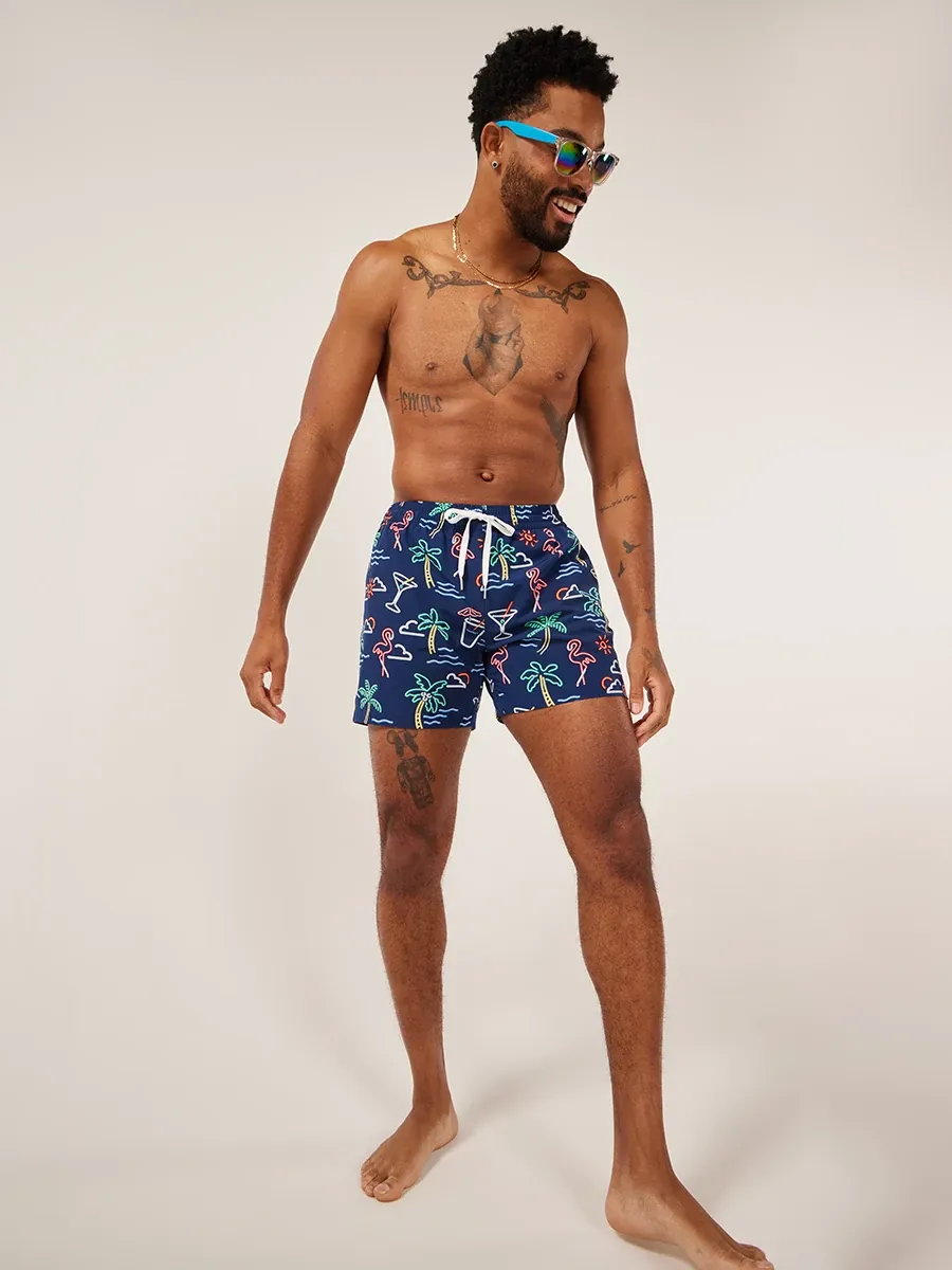 The Neon Lights 5.5"  (Classic Swim Trunk)
