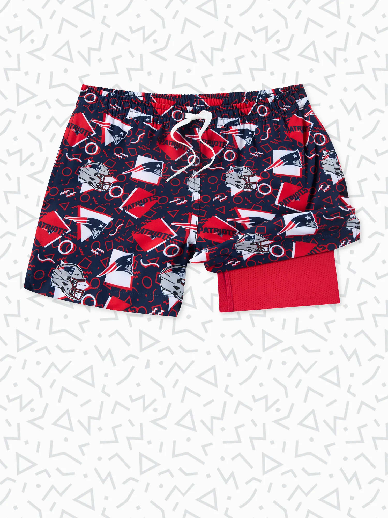 The Patriots Game Day Fit (Boys Classic Lined Trunk)