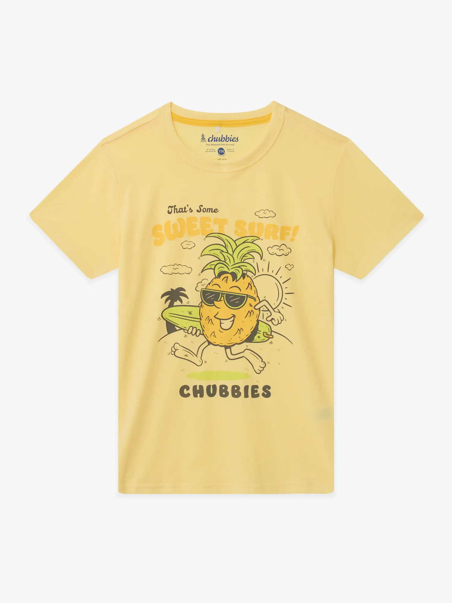 The Pineapple-A-Day (Boys Non Pocket T-Shirt)