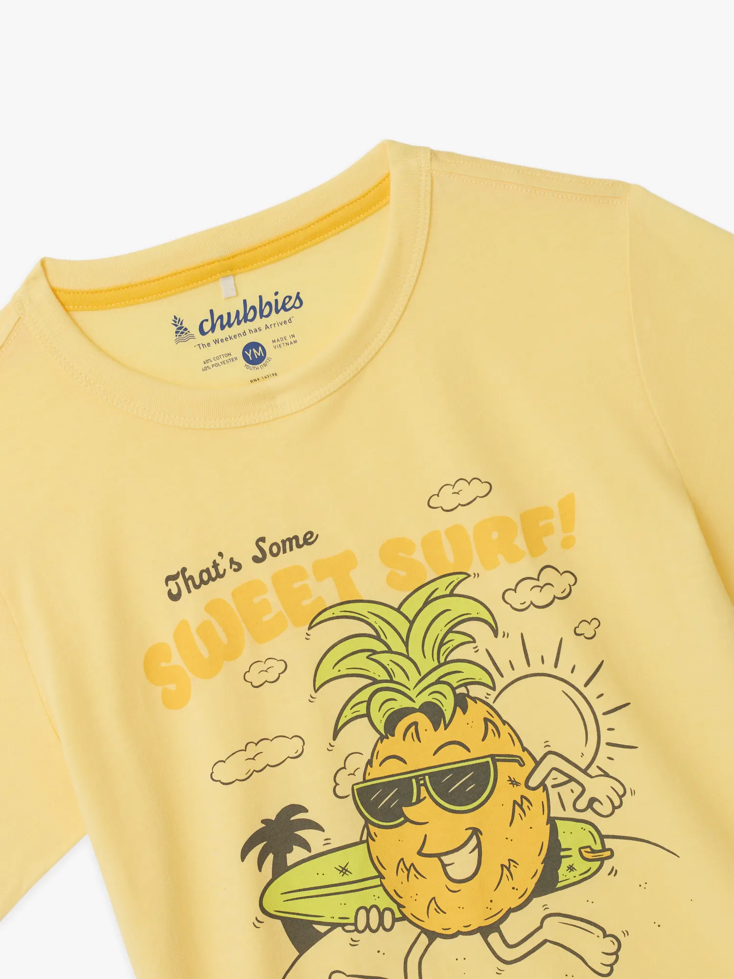 The Pineapple-A-Day (Boys Non Pocket T-Shirt)