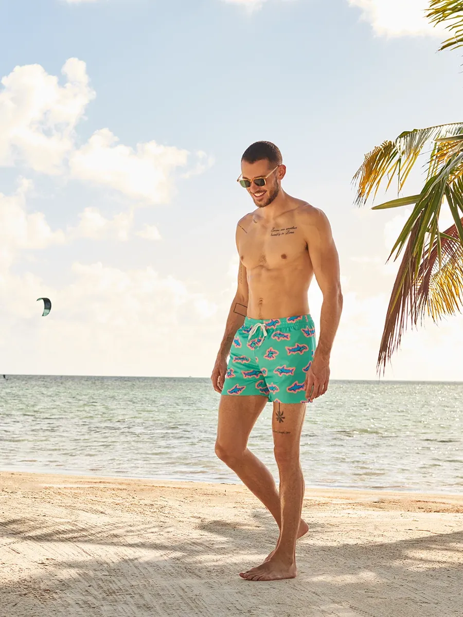 The Apex Swimmers 5.5" (Lined Classic Swim Trunk)