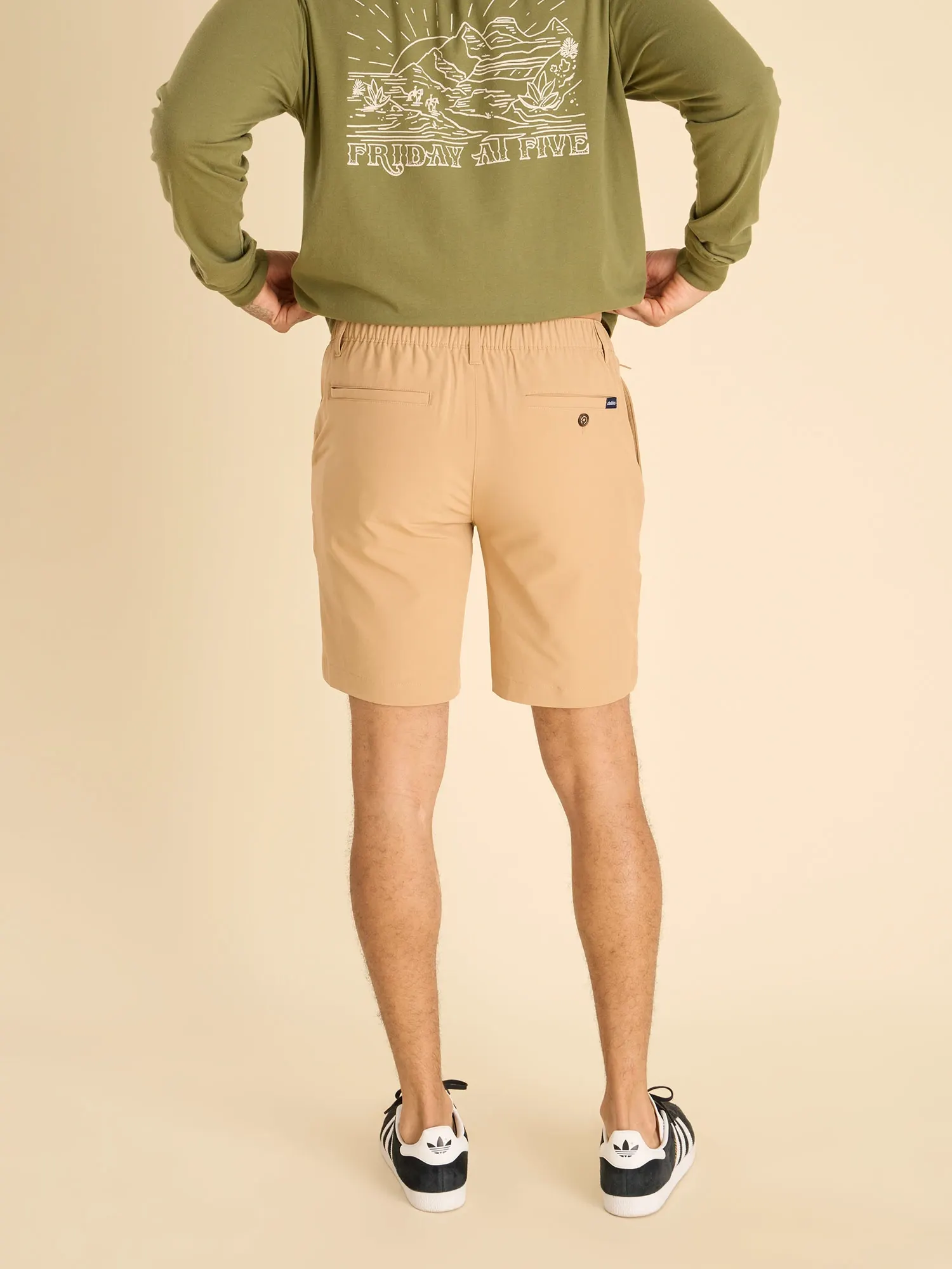 The All About Almonds 8" (Everywear Performance Short)