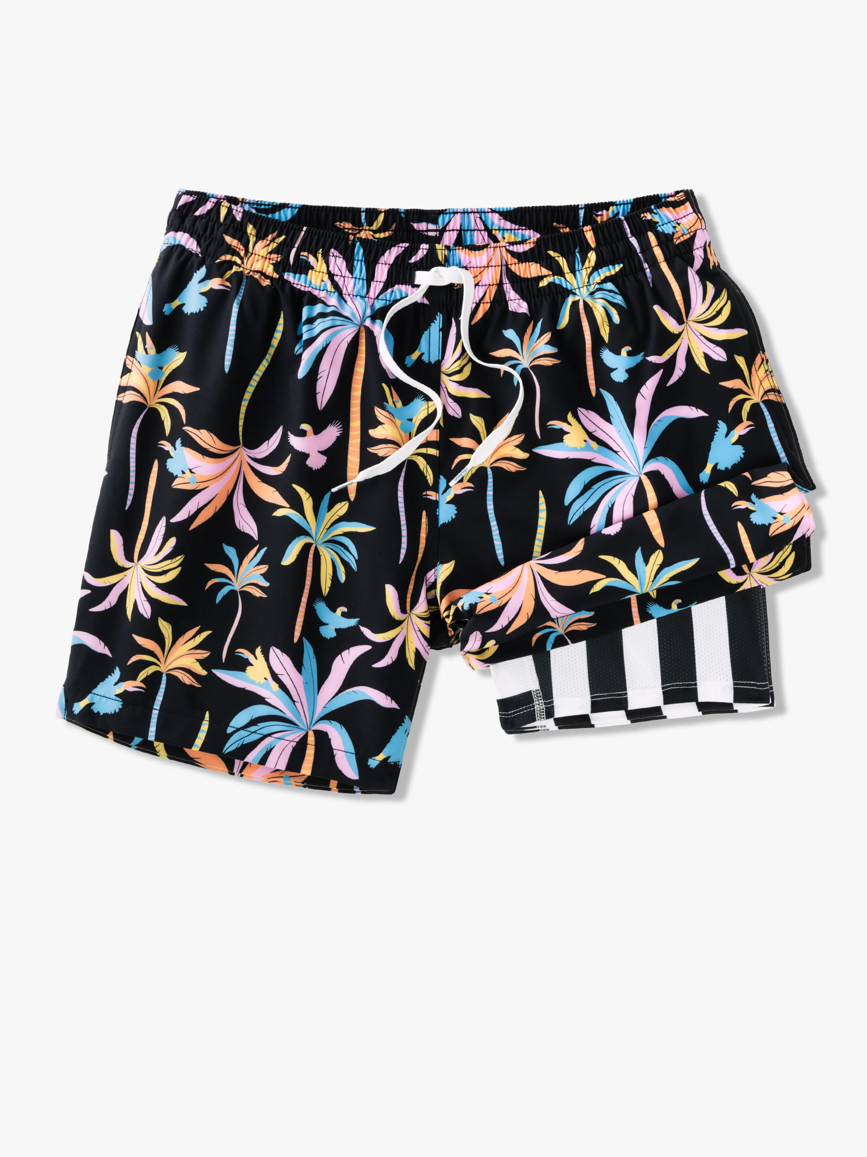 The Black Light Nights 5.5" (Classic Lined Swim Trunk)