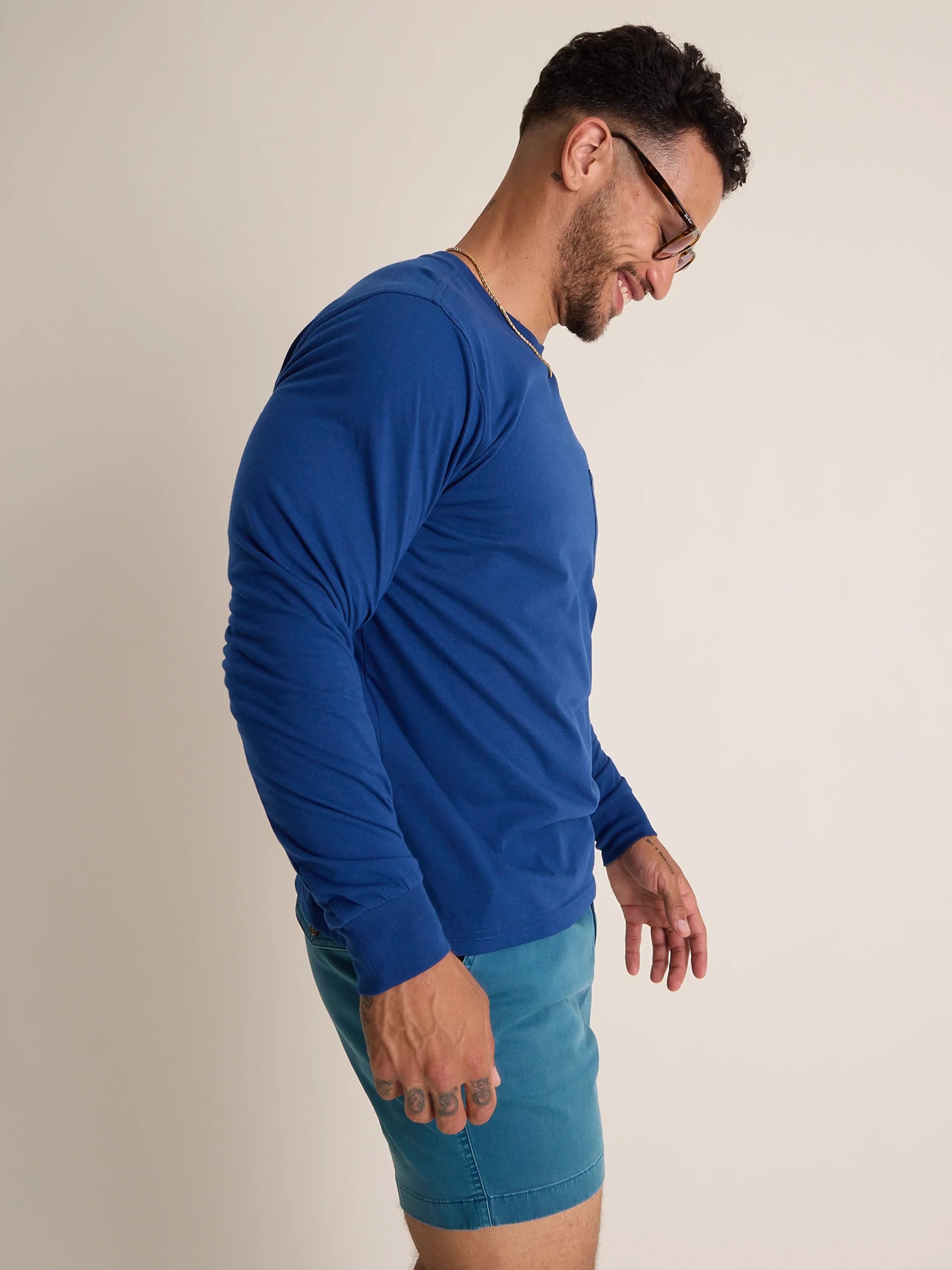 1636-the-classic-l-s-pocket-t-shirt-navy-3.jpg The Classic (L/S Pocket T-Shirt) - Navy
