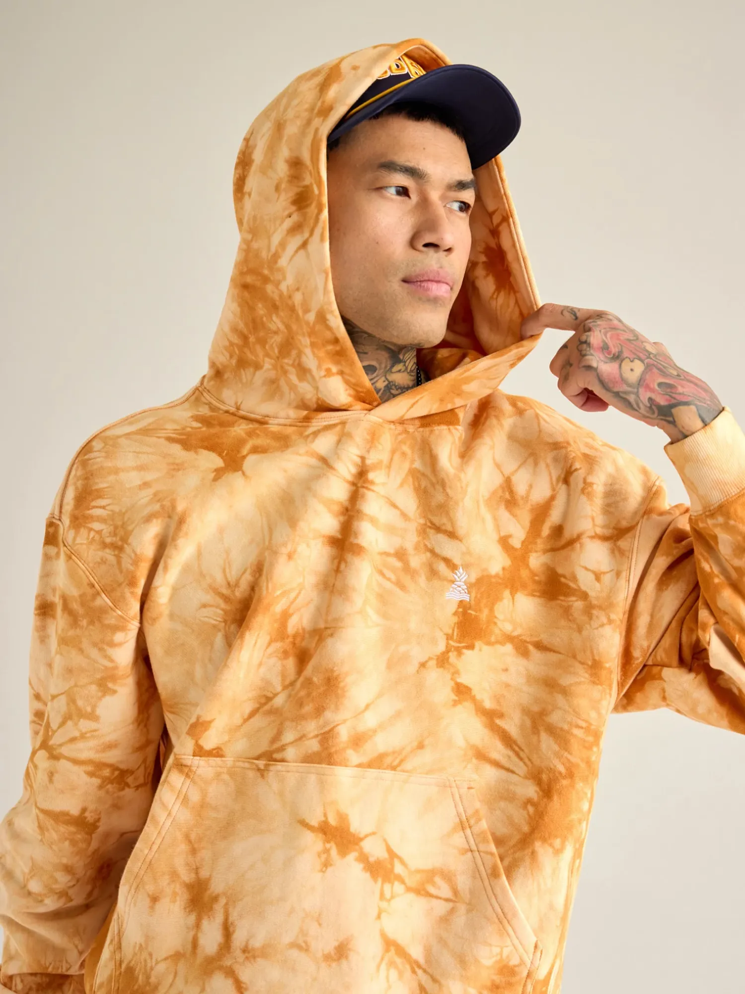 The Glass Fractal - Amber (Comfort Hoodie)