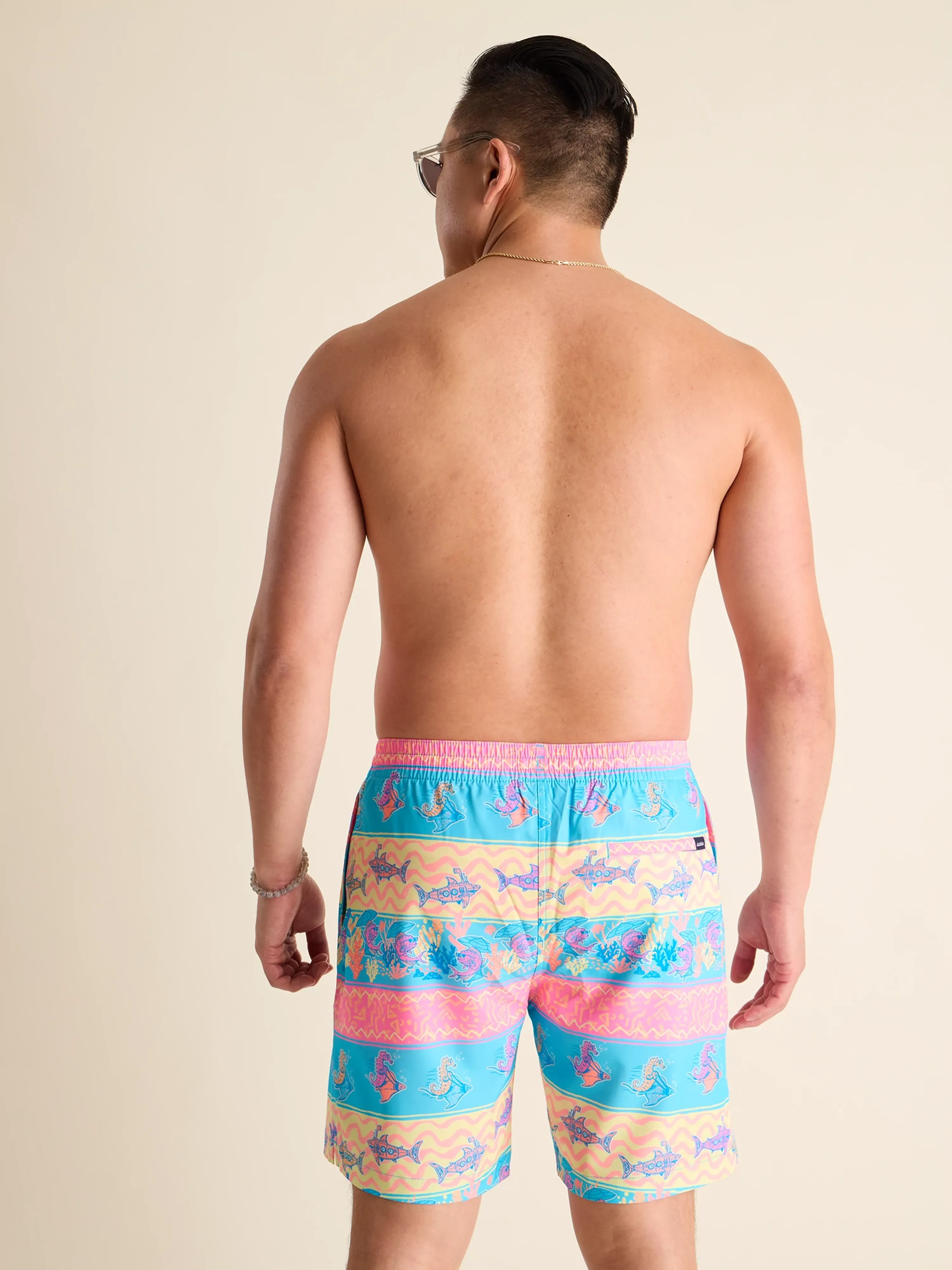 The Rodeo Stingray 7" (Classic Lined Swim Trunk)