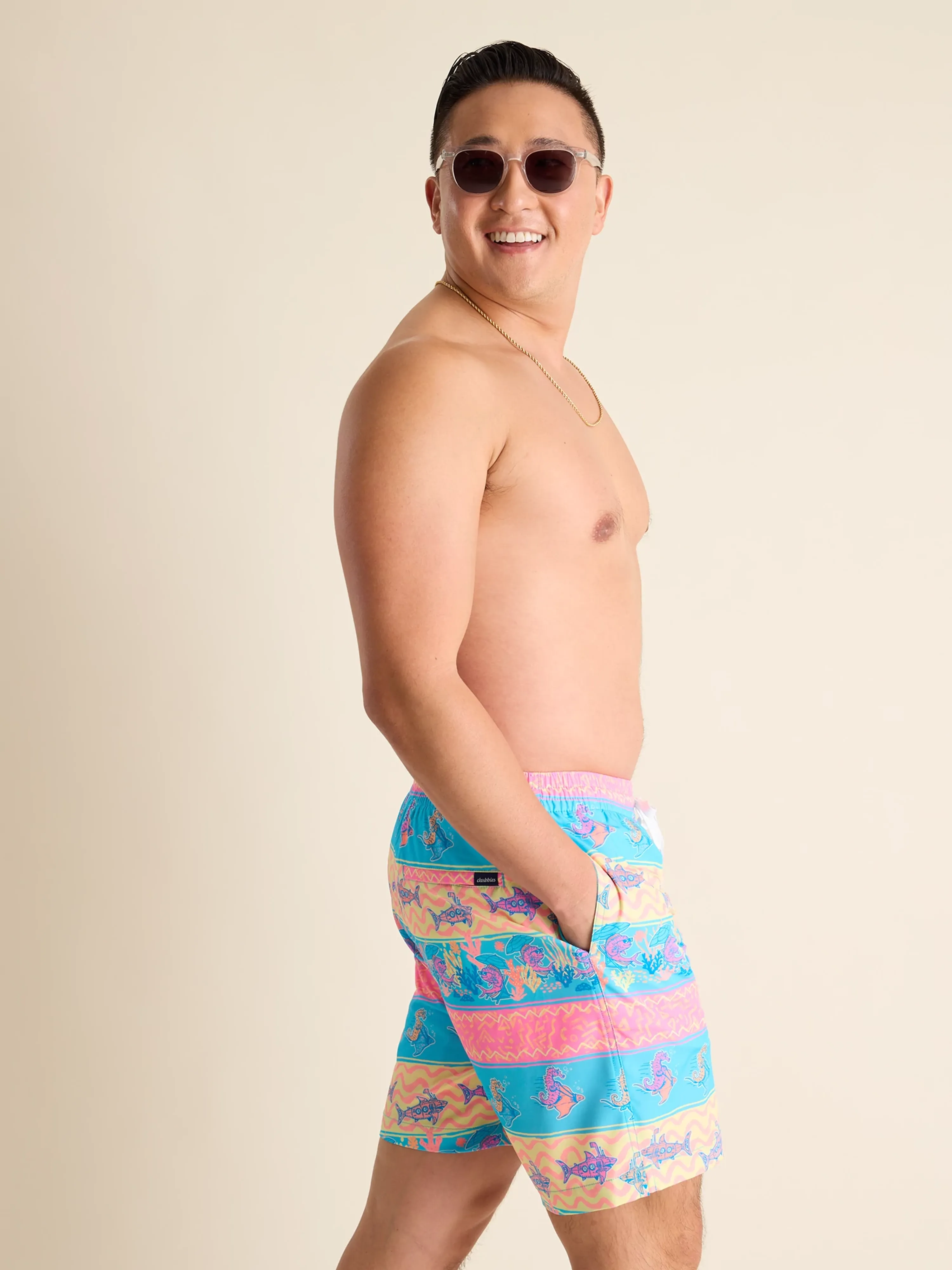 The Rodeo Stingray 7" (Classic Lined Swim Trunk)