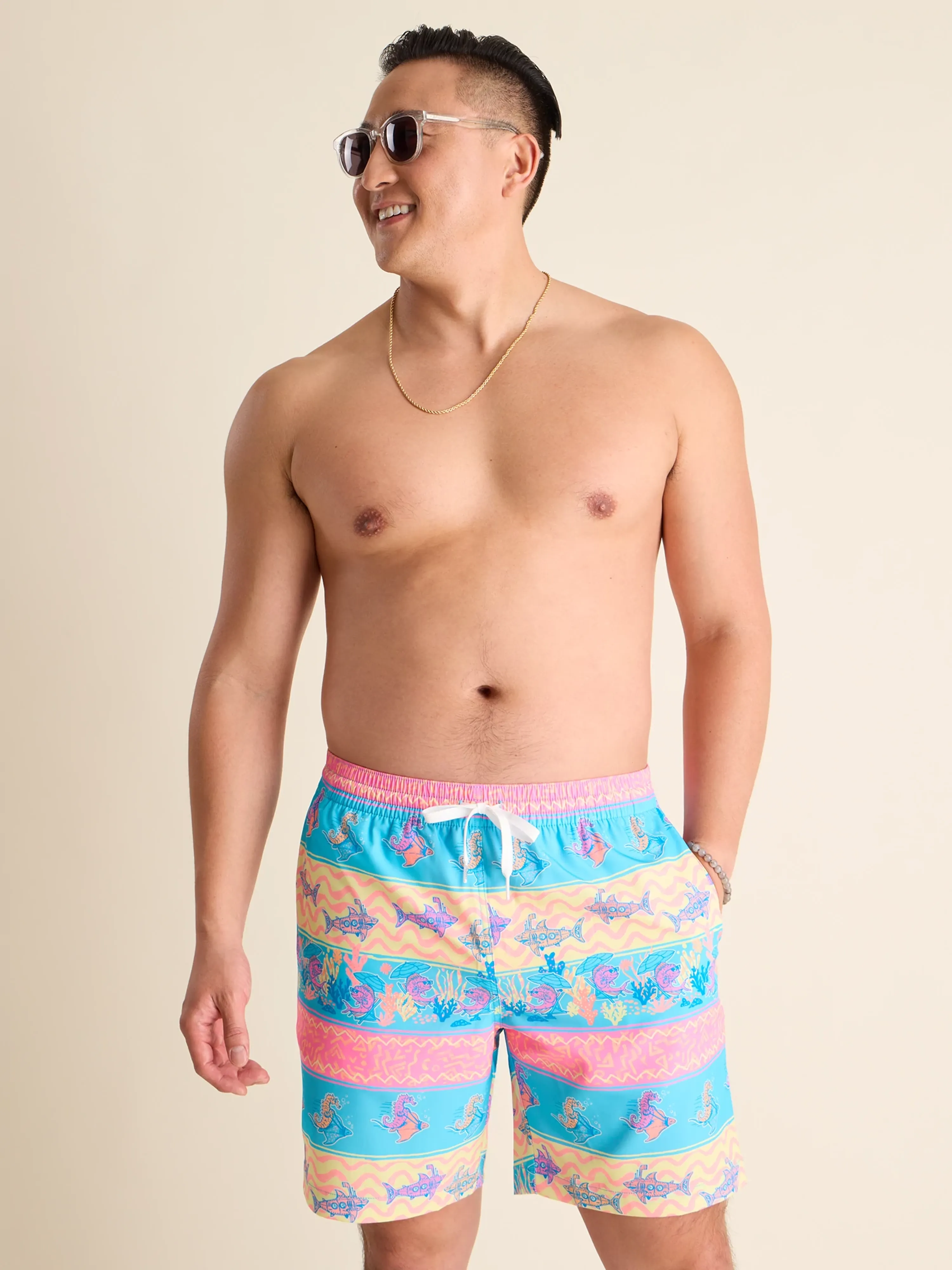 The Rodeo Stingray 7" (Classic Lined Swim Trunk)