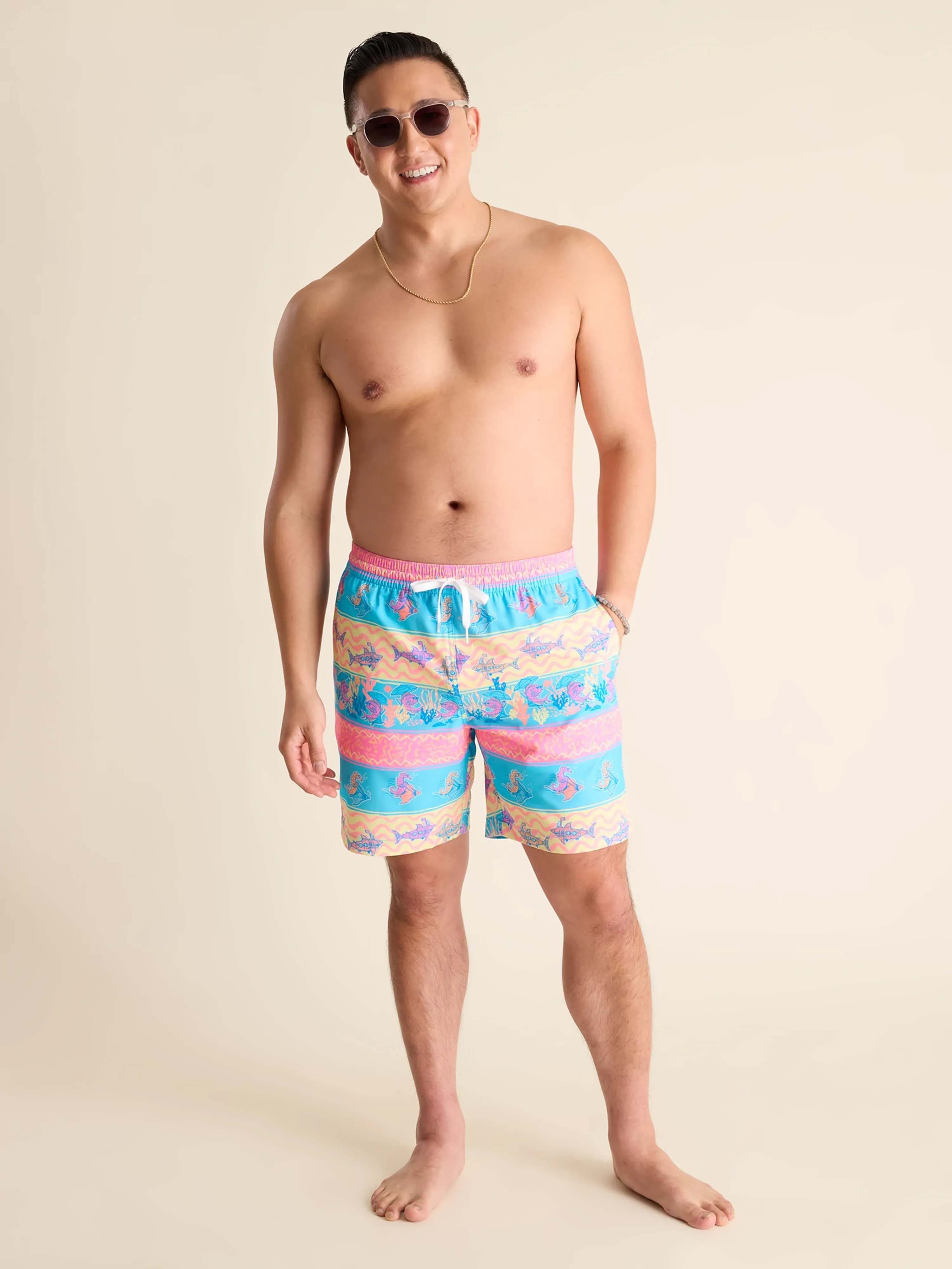 The Rodeo Stingray 7" (Classic Lined Swim Trunk)