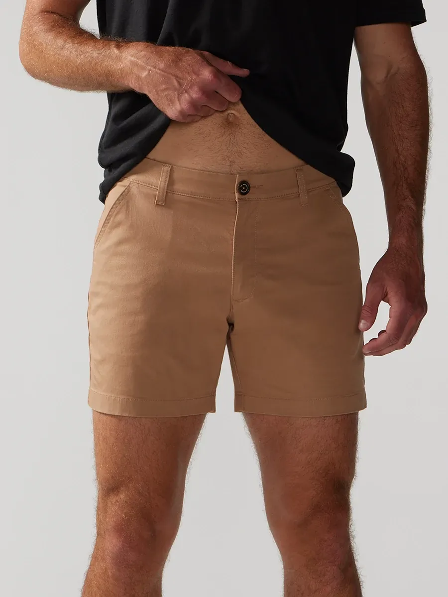 The Staples 5.5" Flat Front (Chino)