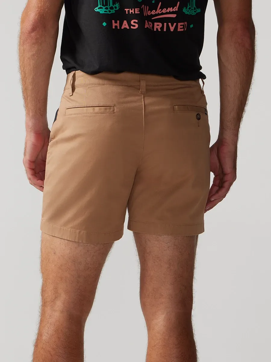 The Staples 5.5" Flat Front (Chino)