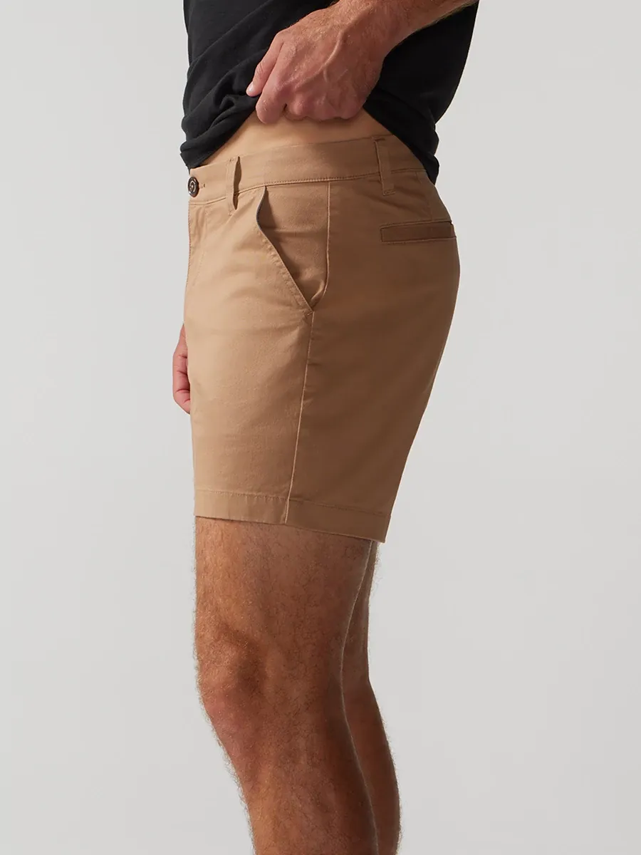 The Staples 5.5" Flat Front (Chino)
