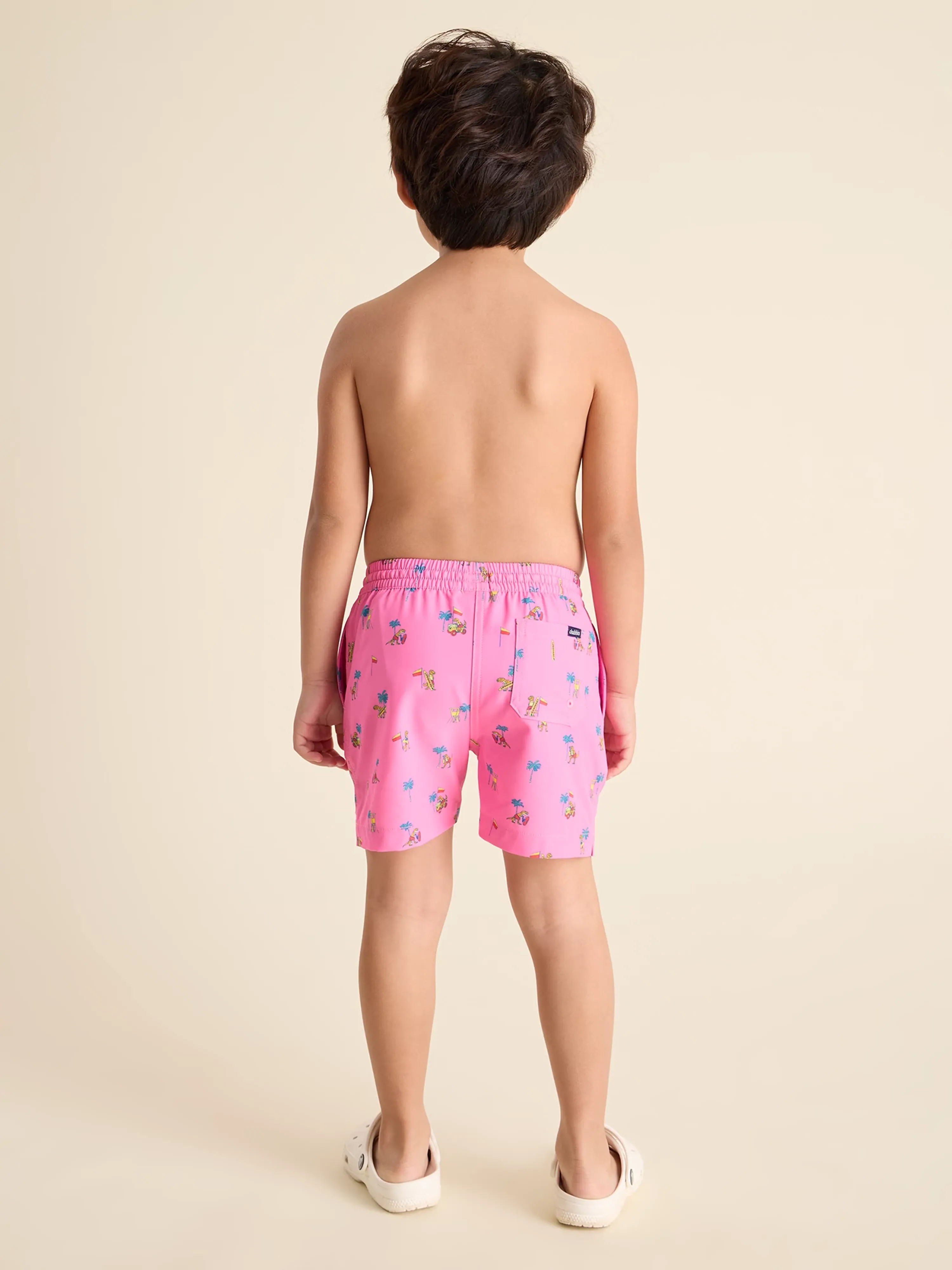 The Dino Racers (Toddler Swim Trunk)
