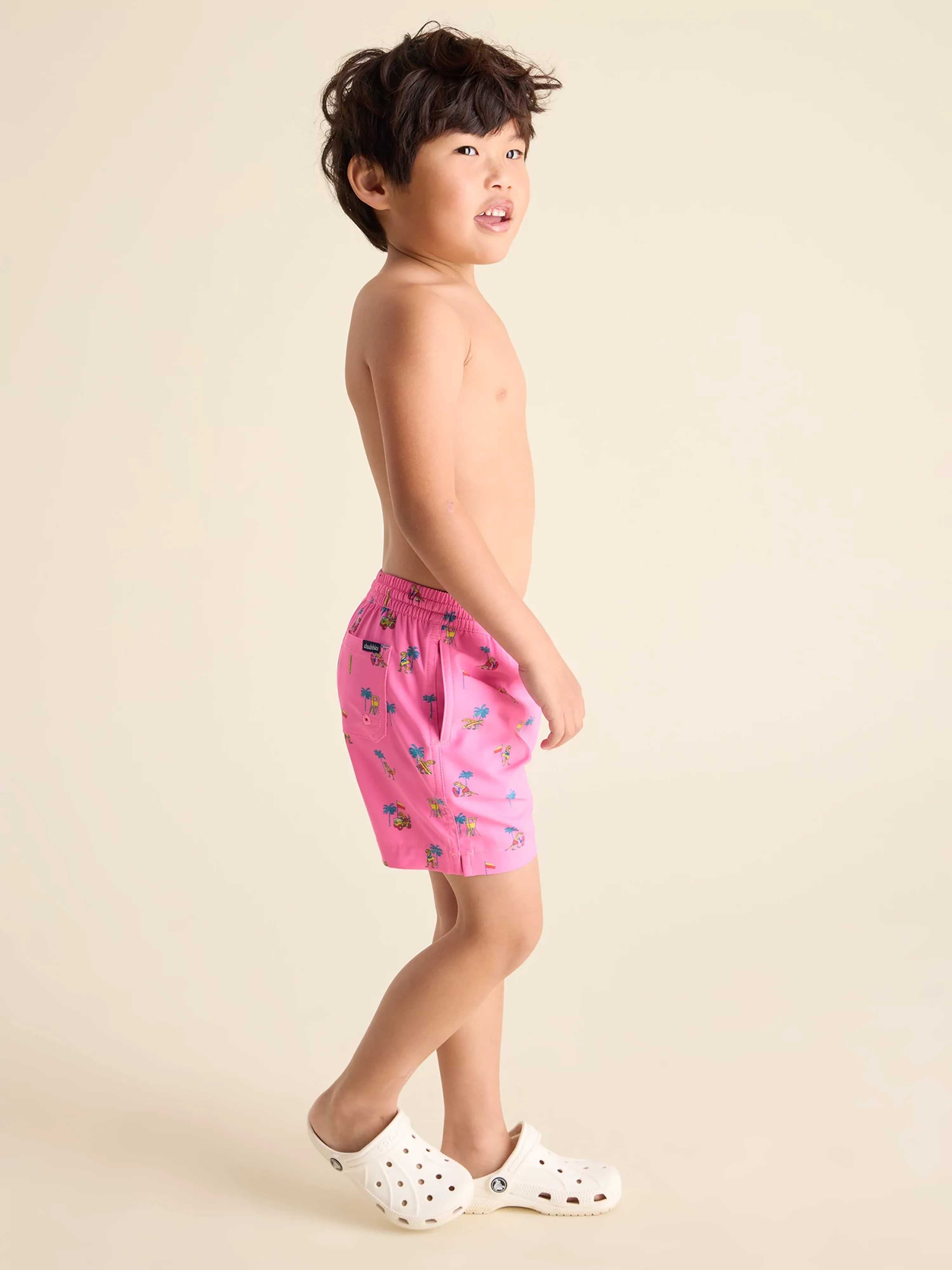 The Dino Racers (Toddler Swim Trunk)