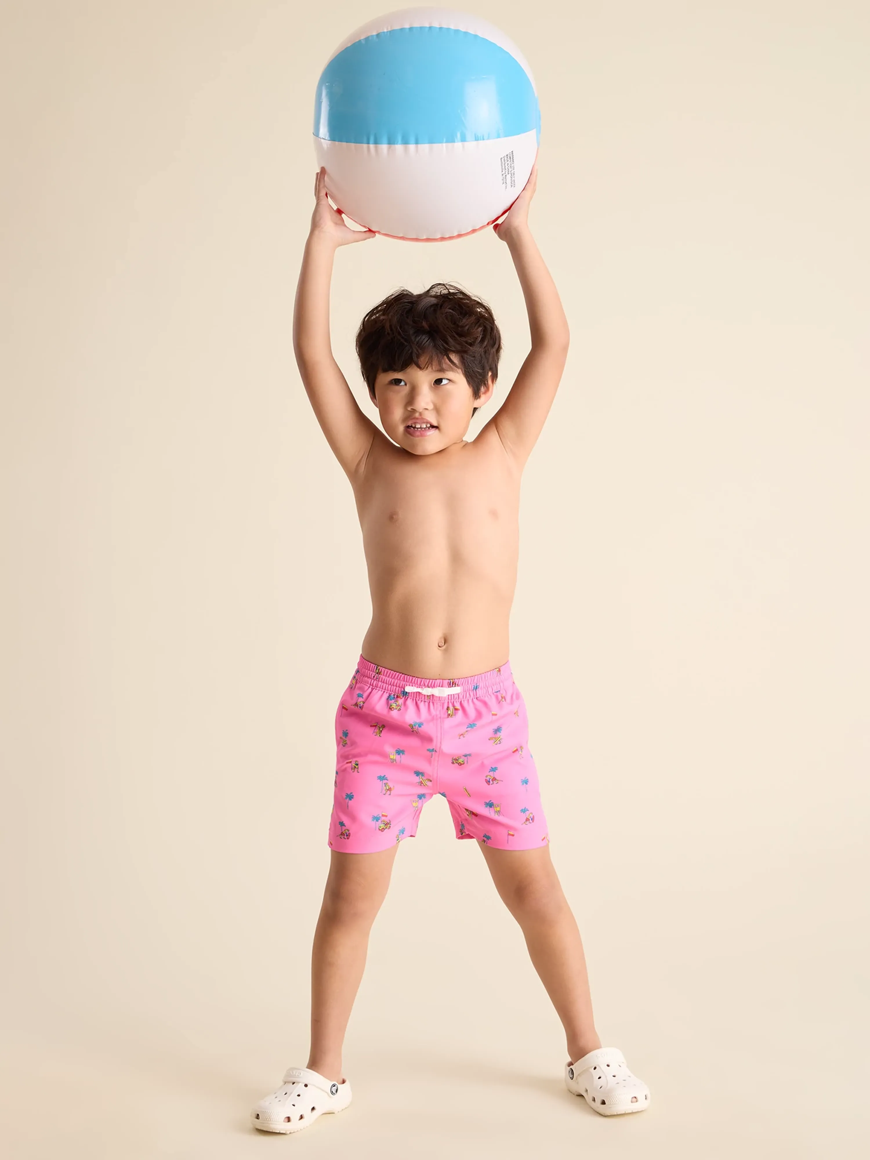 The Dino Racers (Toddler Swim Trunk)