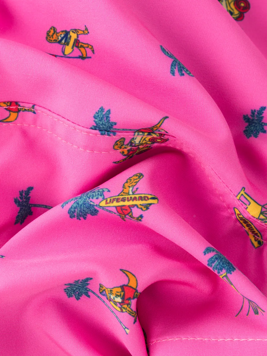 The Dino Racers (Toddler Swim Trunk)
