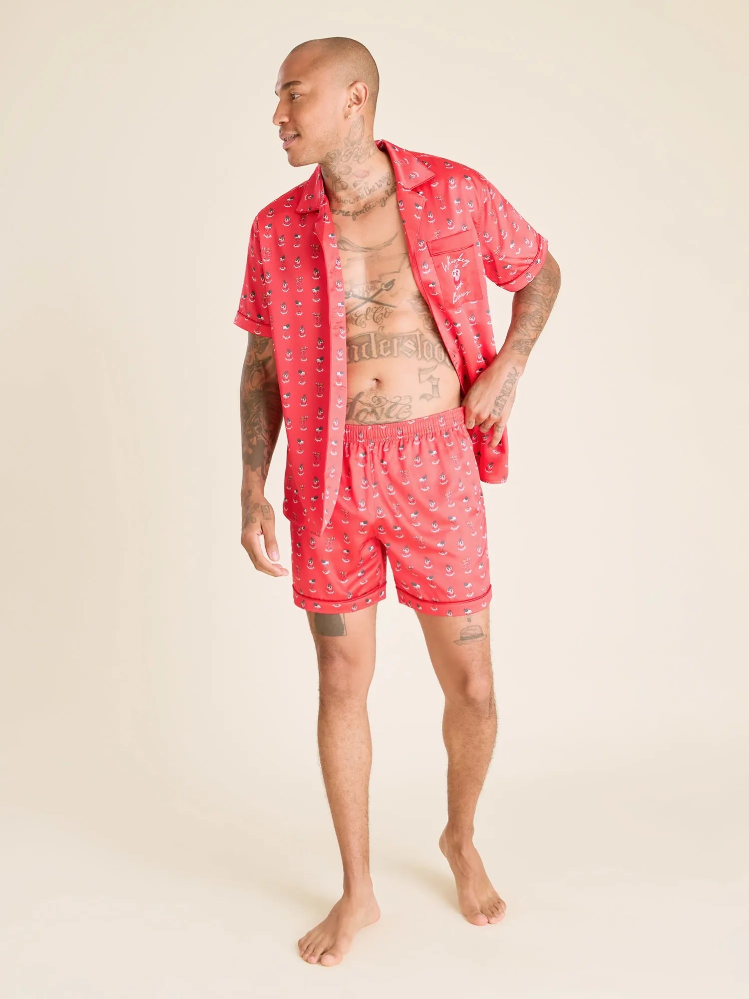 The That's The Spirits (Satin Sleep Short)