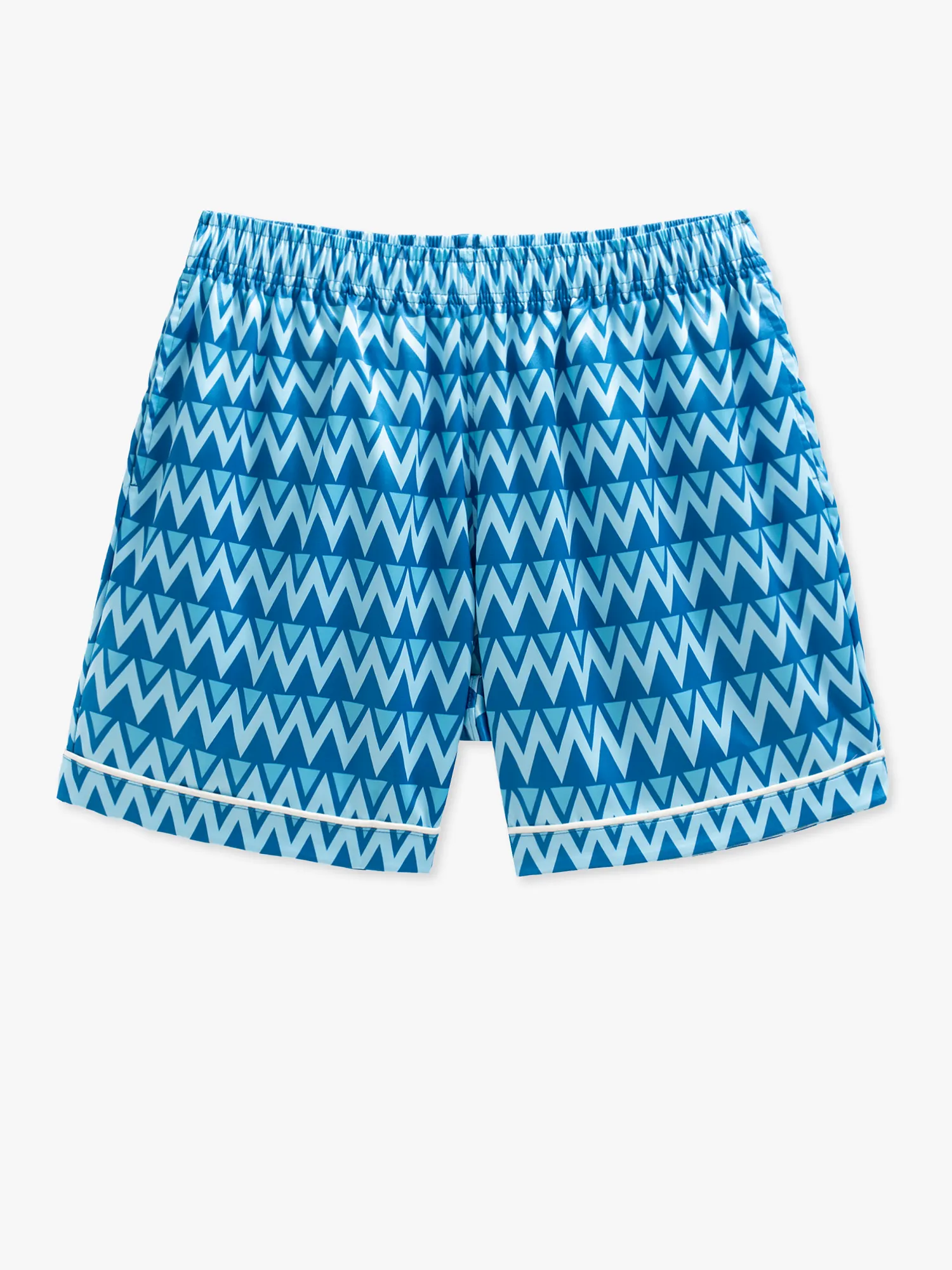 The Fly-Mingos- Blue (Satin Sleep Short)