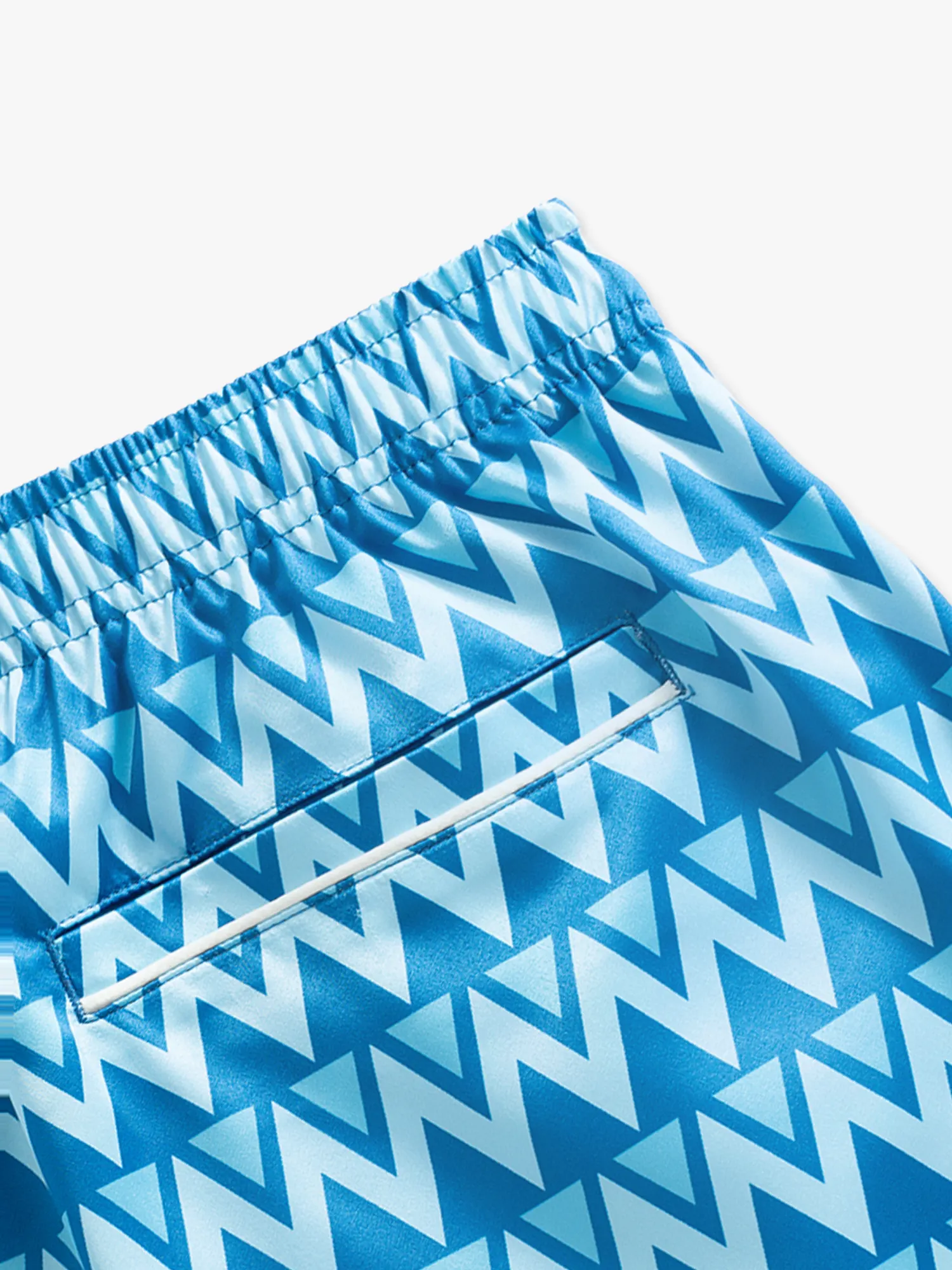The Fly-Mingos- Blue (Satin Sleep Short)
