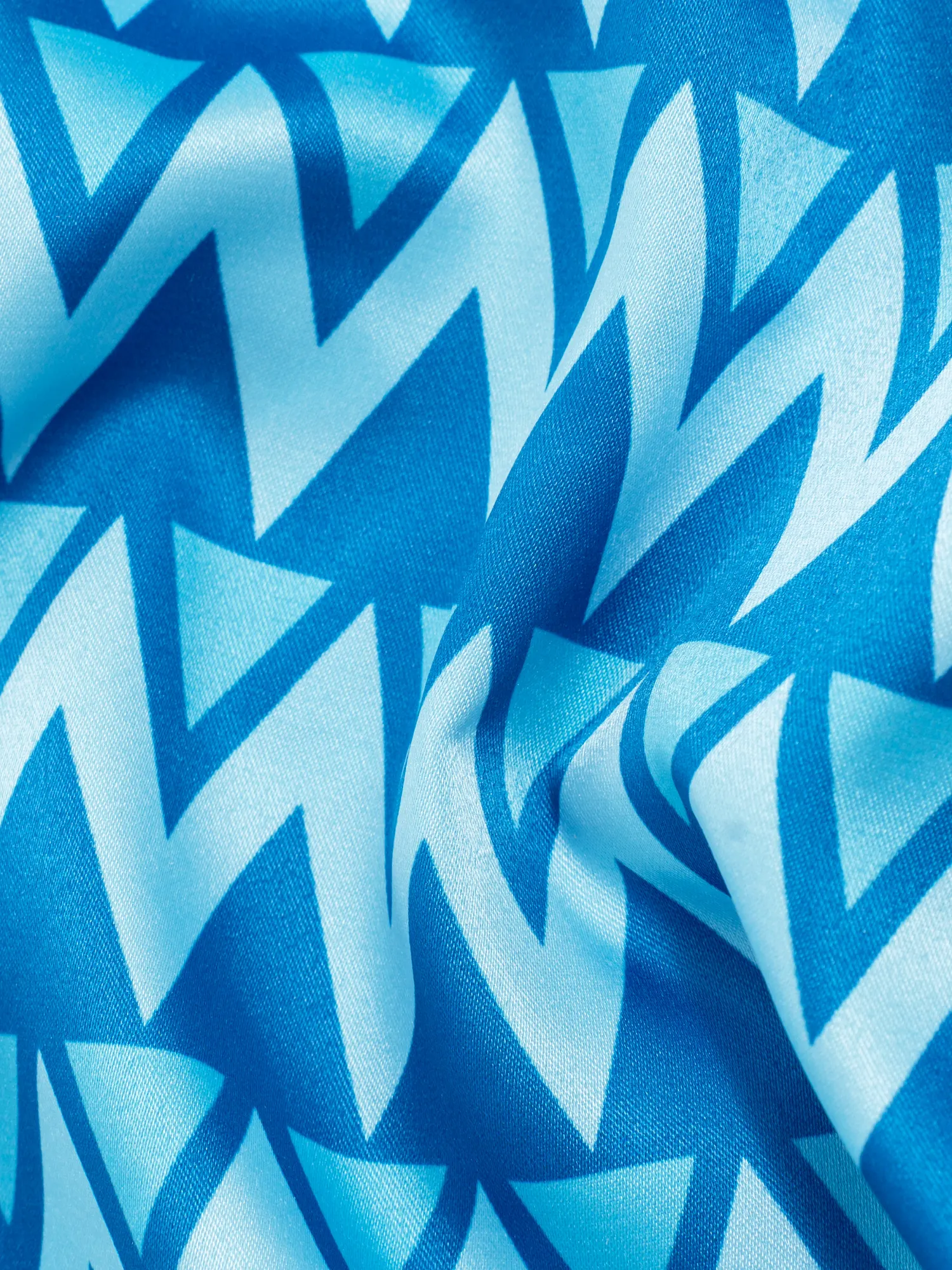The Fly-Mingos- Blue (Satin Sleep Short)