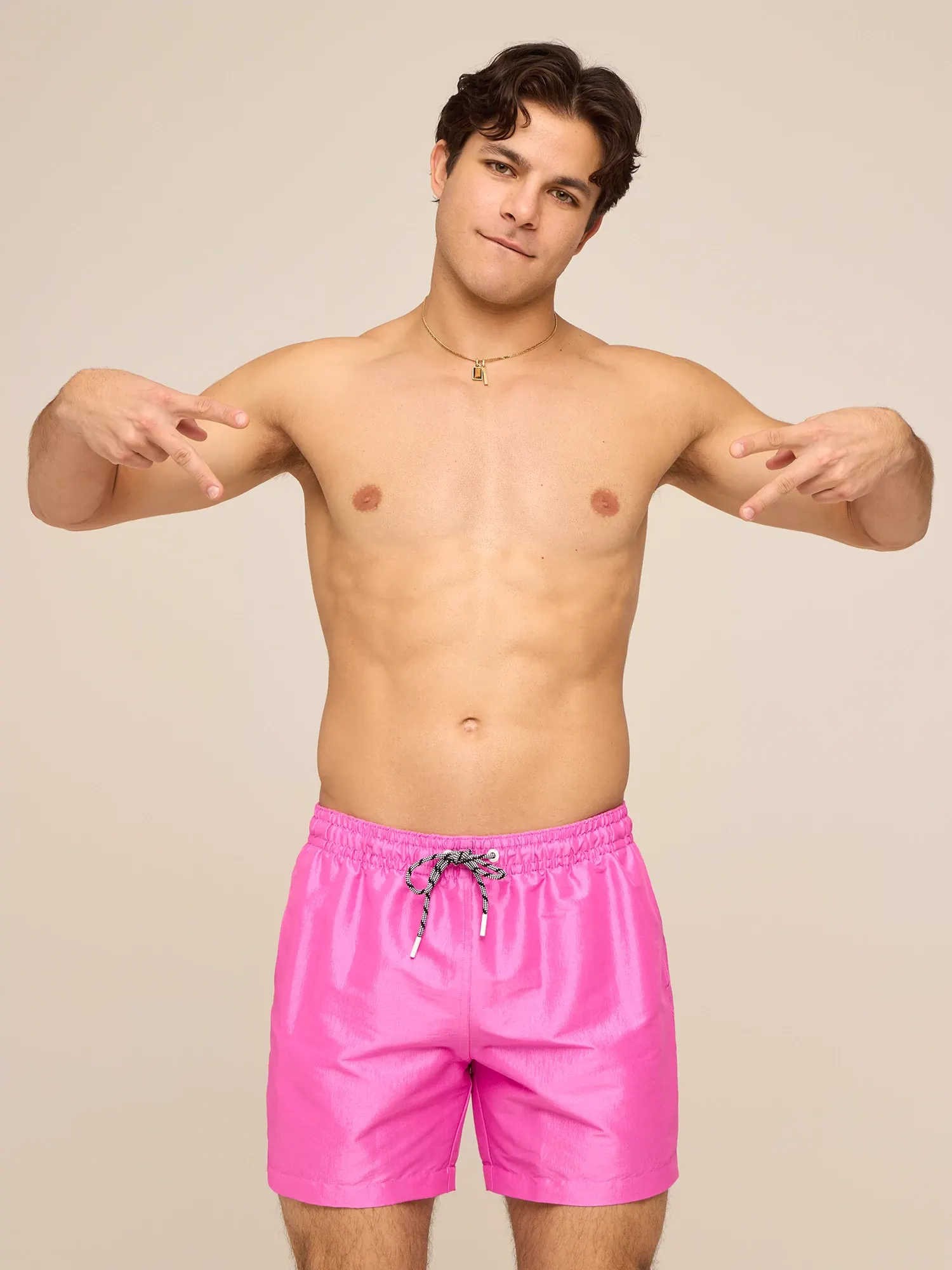 The Disco Plums 5.5" (Lined Metallic Swim)