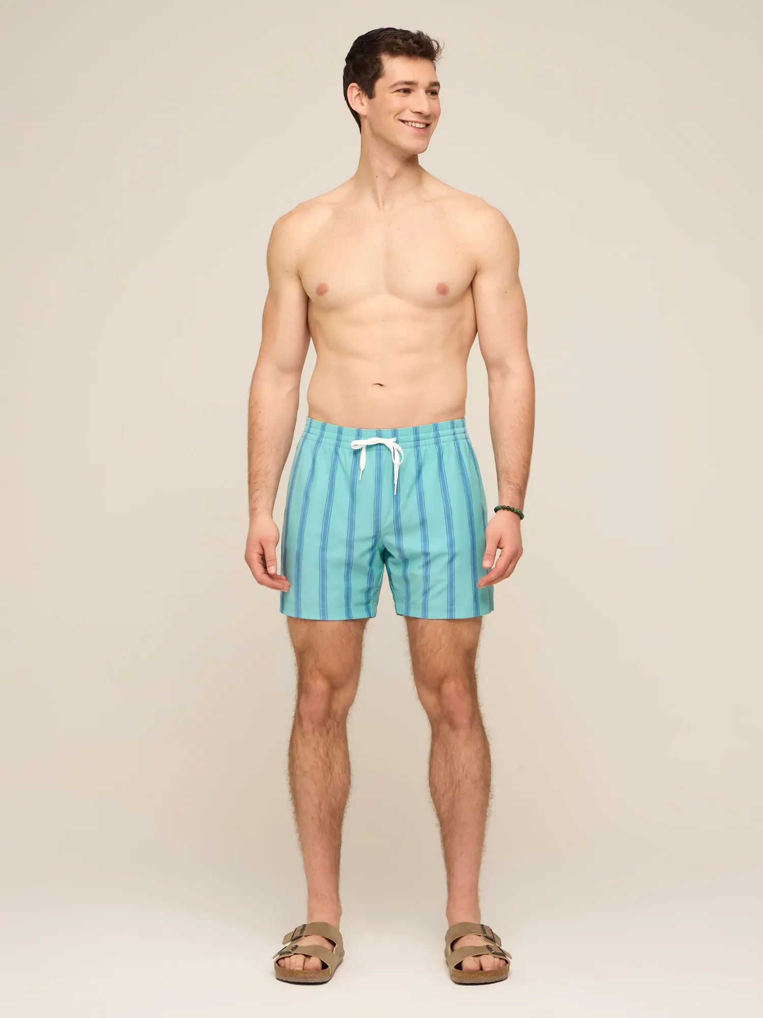 The Everpine Stripes 5.5" (Classic Lined Swim Trunk)