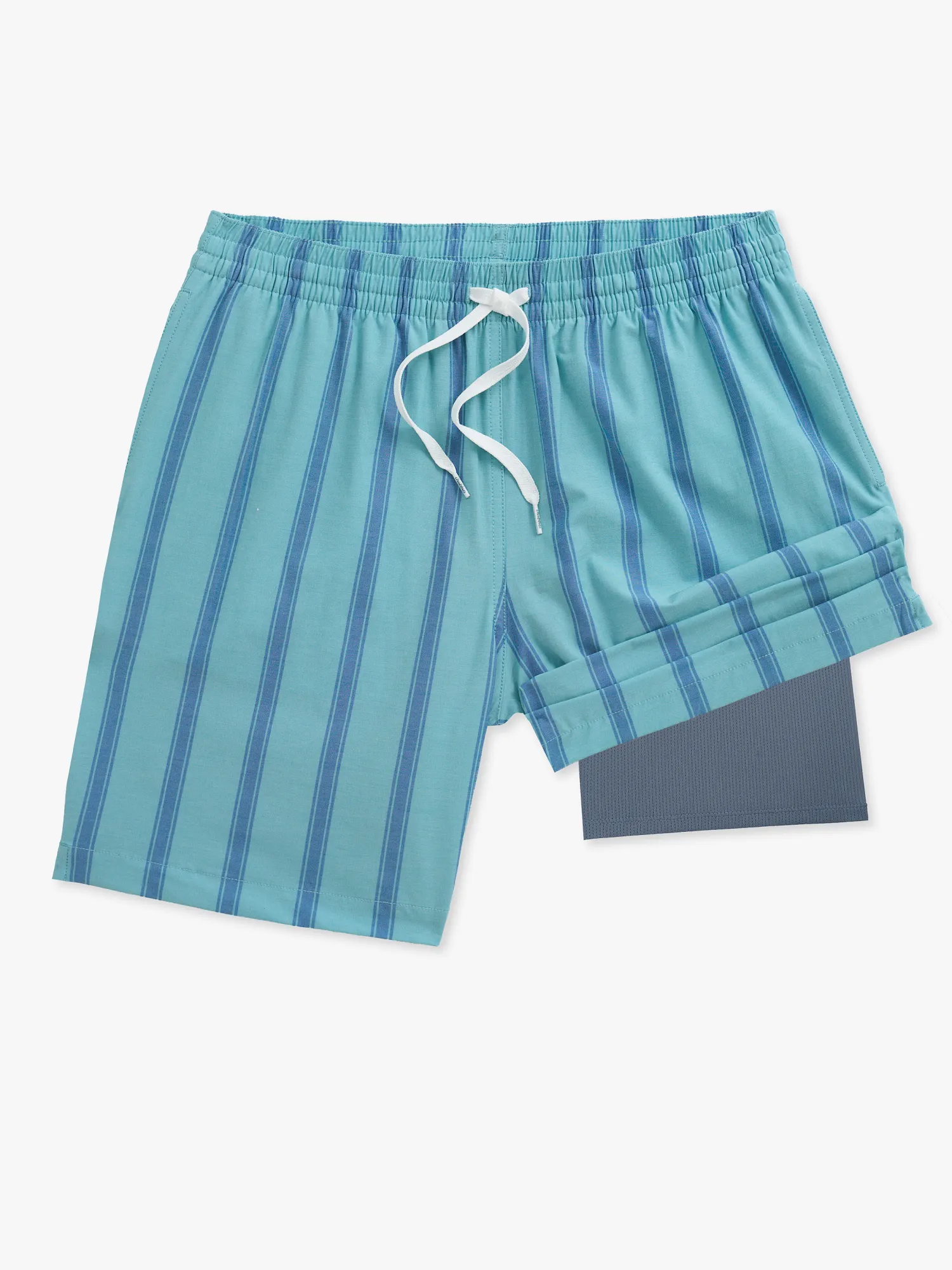 The Everpine Stripes 7" (Classic Lined Swim Trunk)