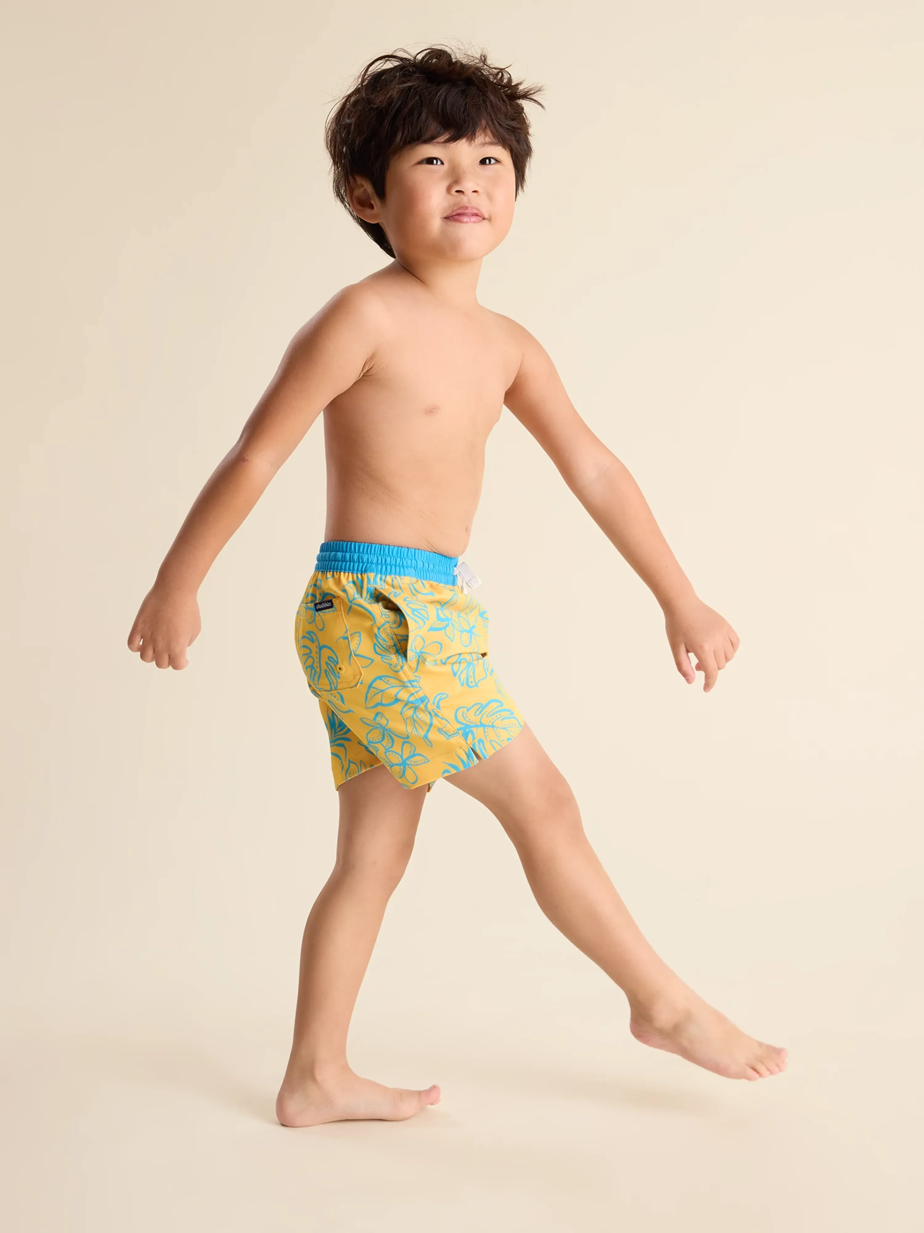 The Floral Explorers (Toddler Swim Trunk)