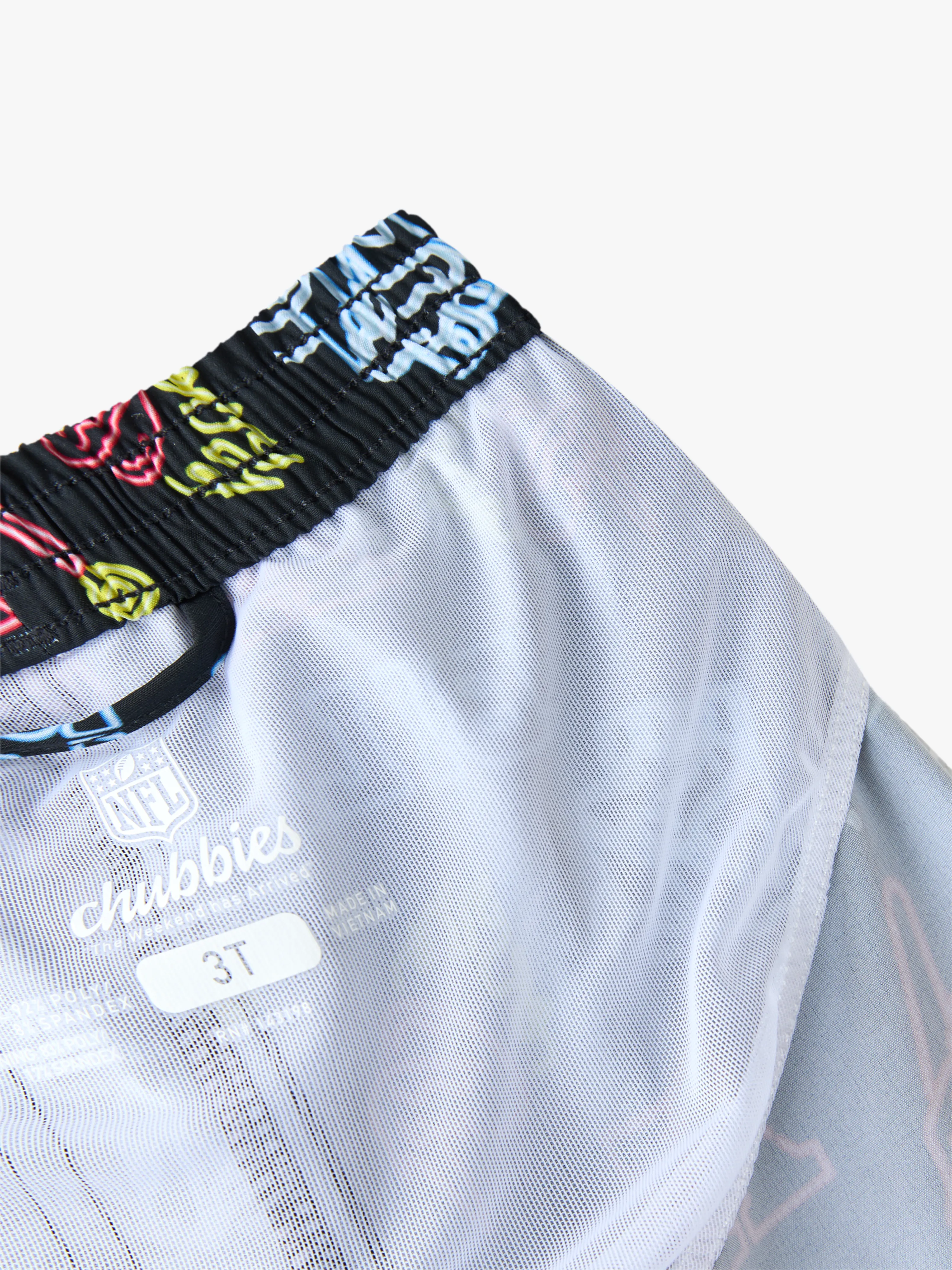 The Neon Bills (NFL Toddler Swim Trunk)