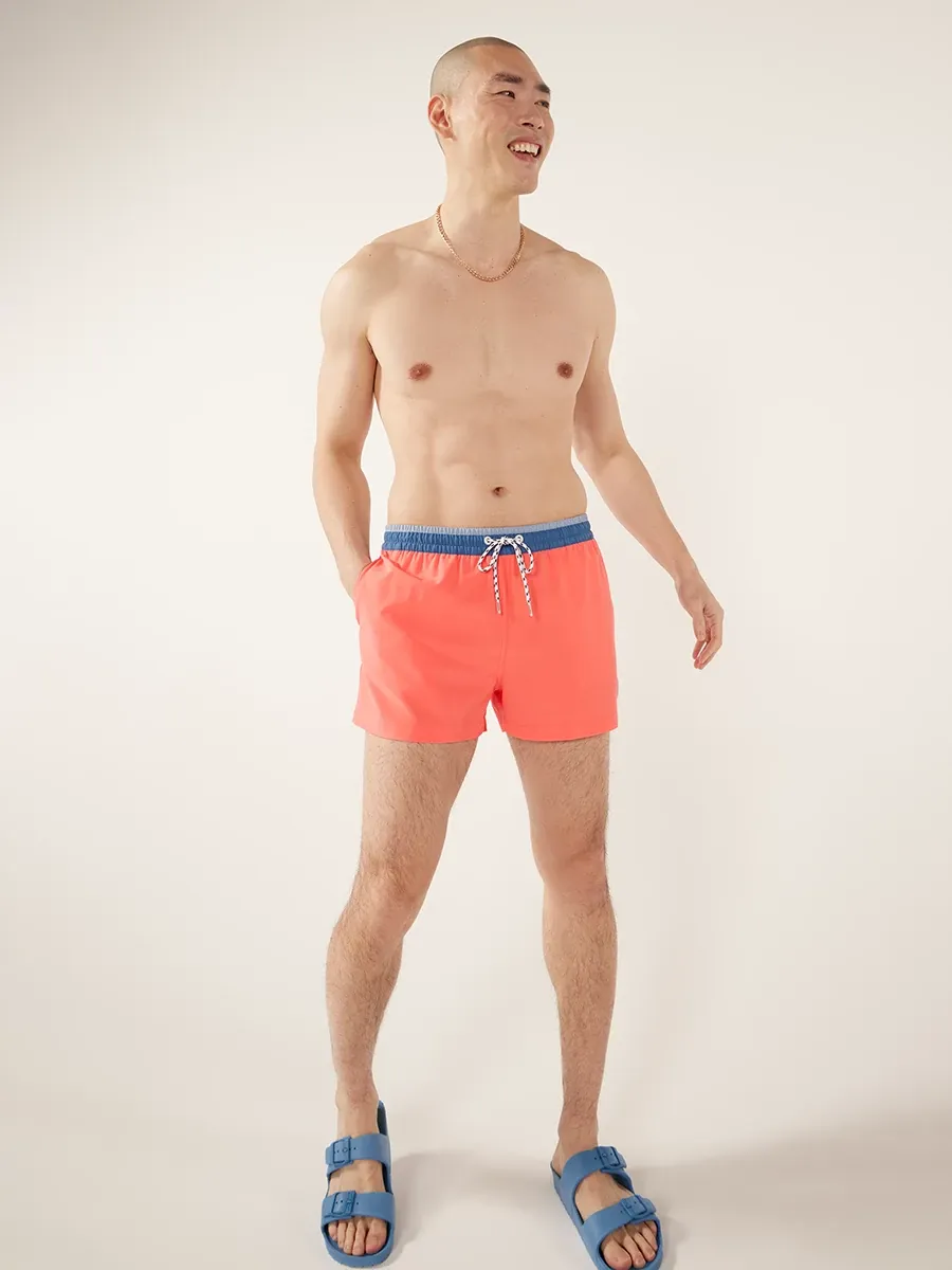 The Reef Riders 4" (Classic Lined Swim Trunk)