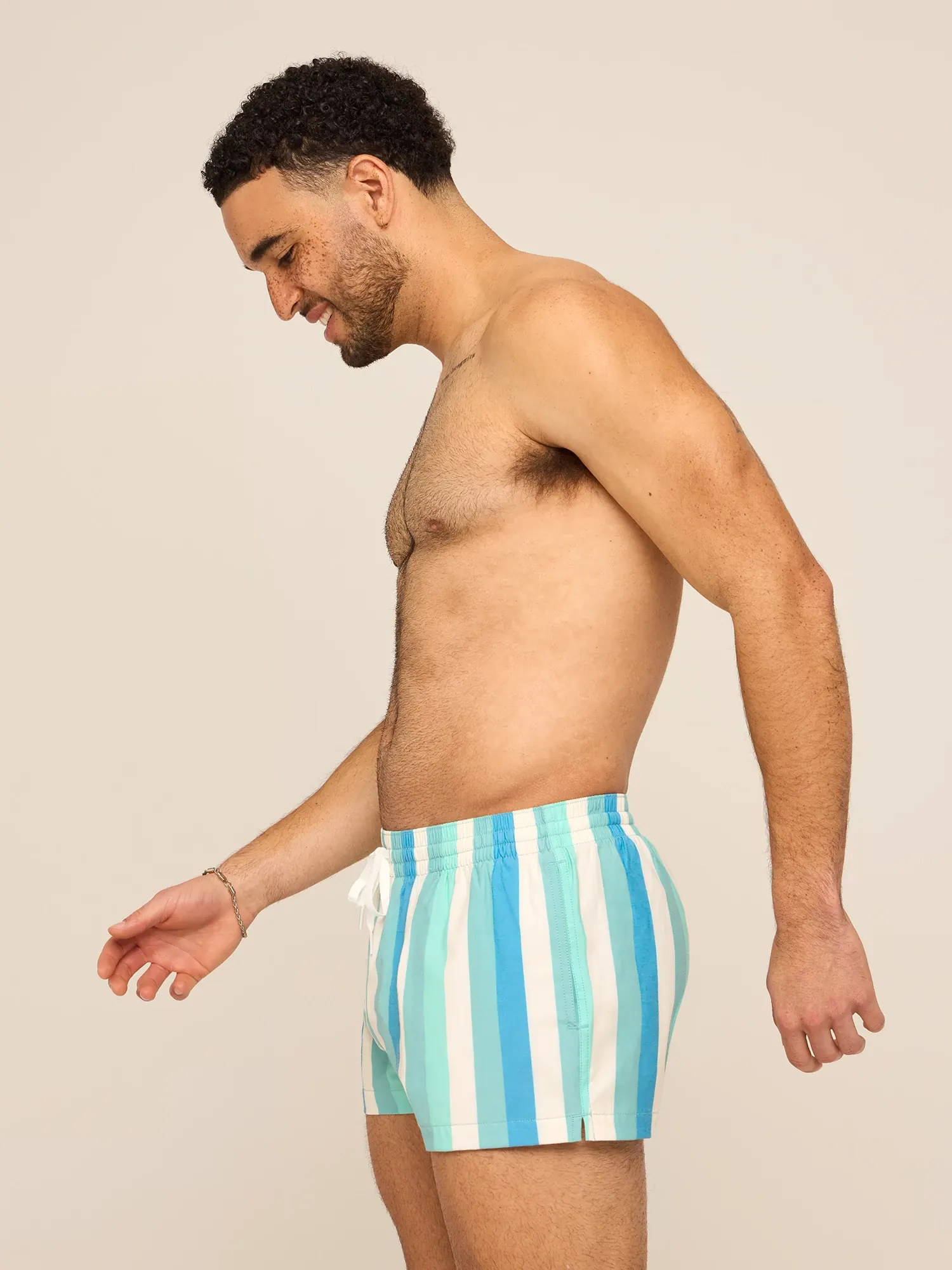 The Eversea Stripes 2" (Classic Lined Swim Trunk)