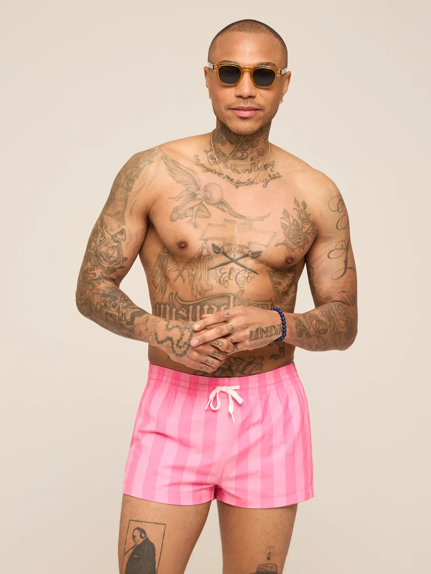 The Dreamhouse Pinks 2" (Classic Lined Swim Trunk)