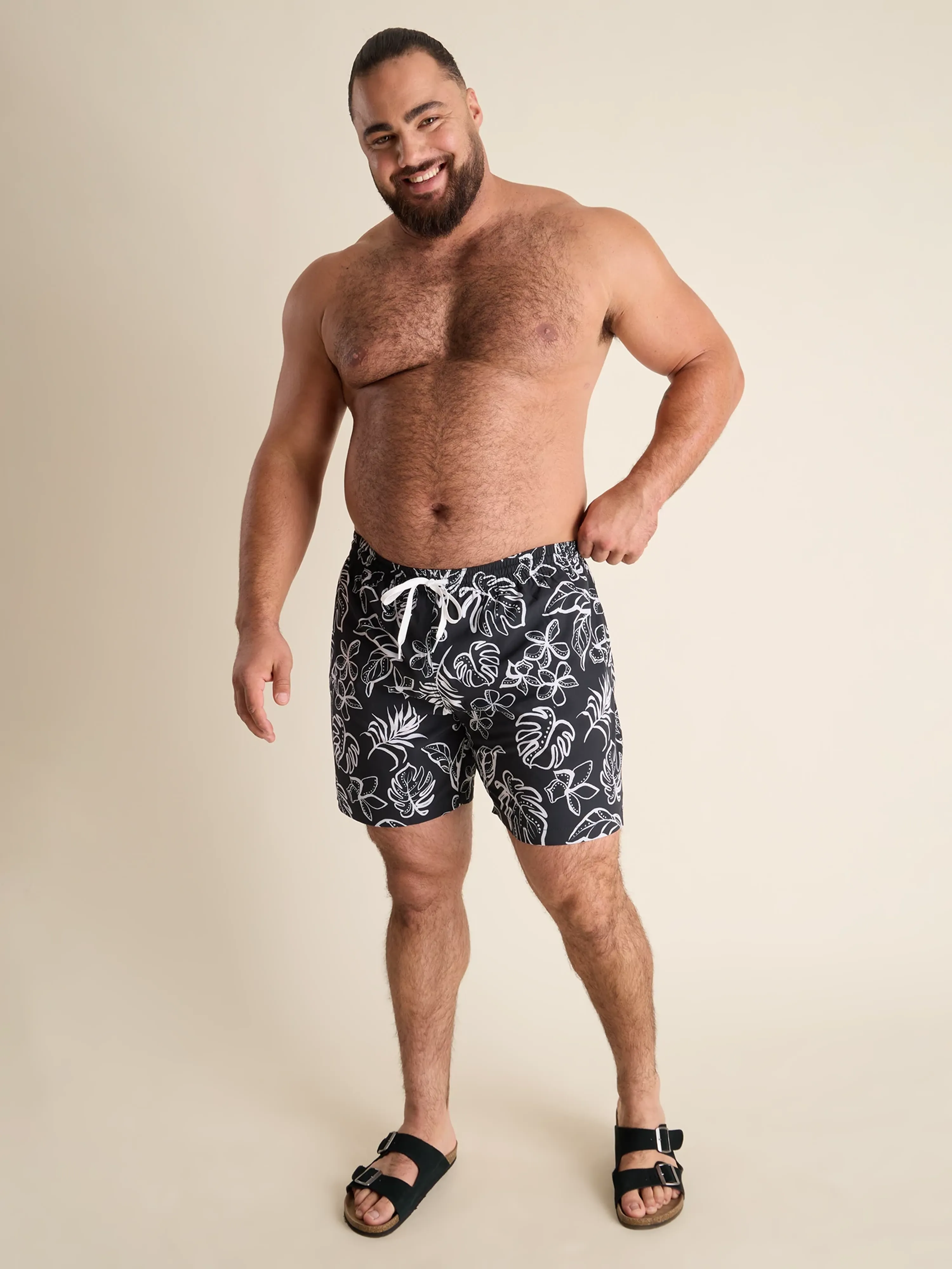 The Briefly in Paradise 5.5" (Classic Lined Swim Trunk)