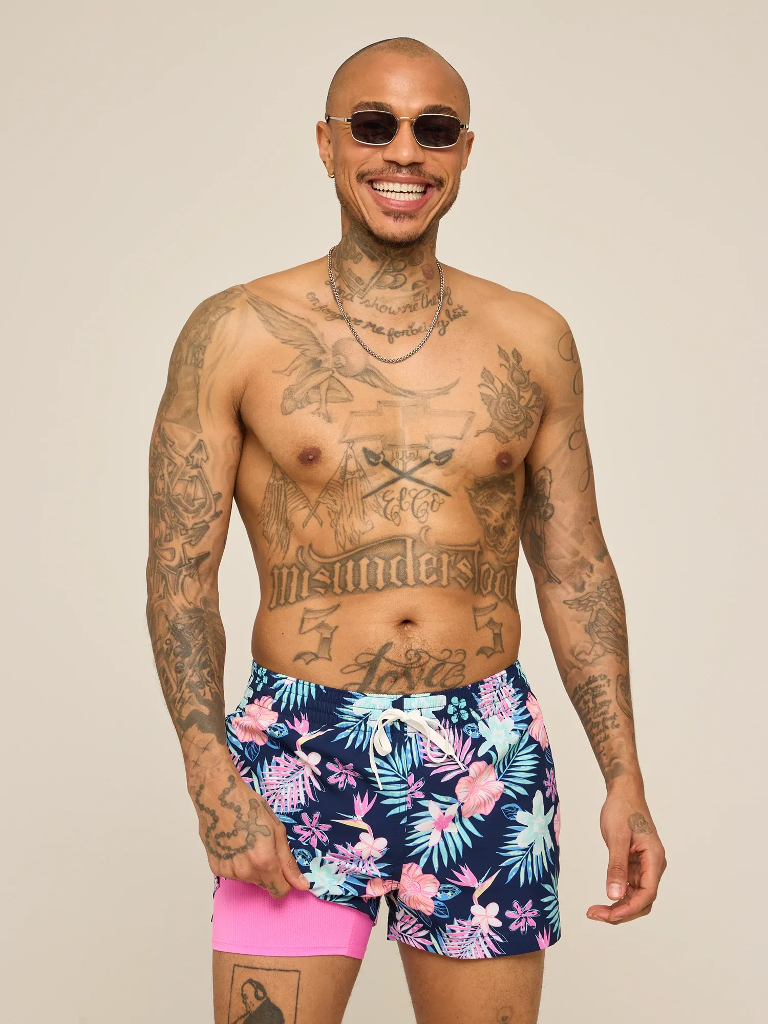 The Tropic Like Its Hots 4" (Classic Lined Swim Trunk)