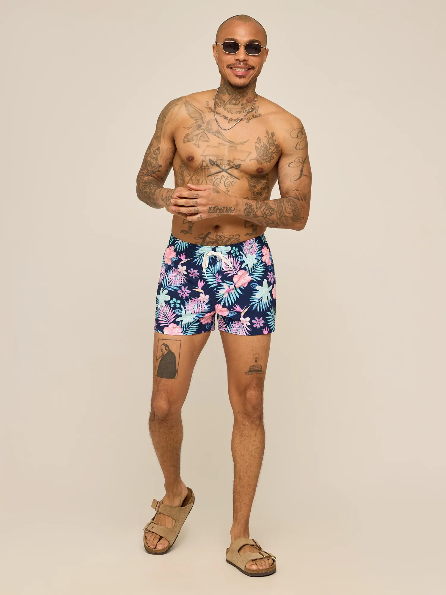 The Tropic Like Its Hots 4" (Classic Lined Swim Trunk)