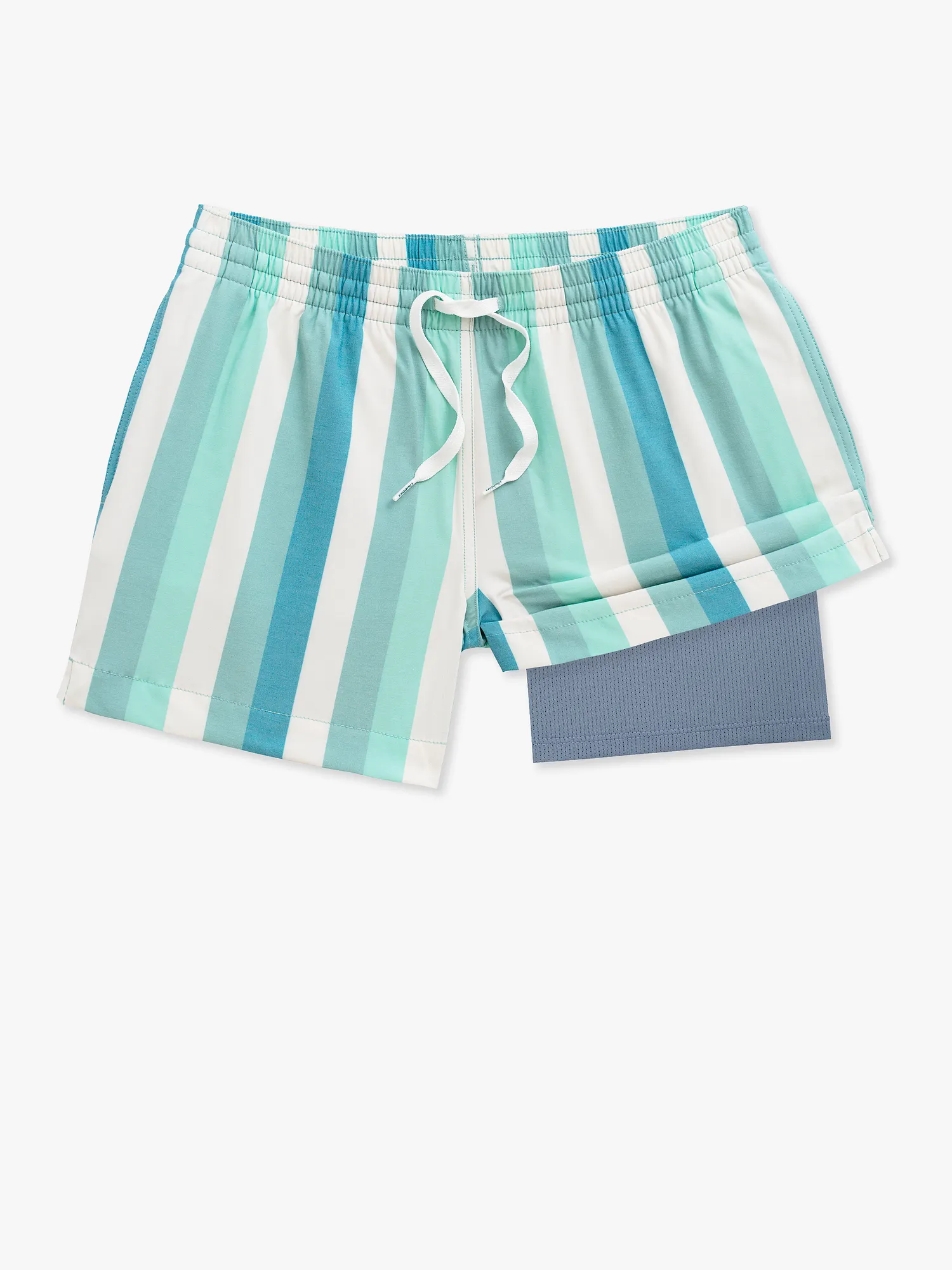 The Eversea Stripes 4" (Classic Lined Swim Trunk)
