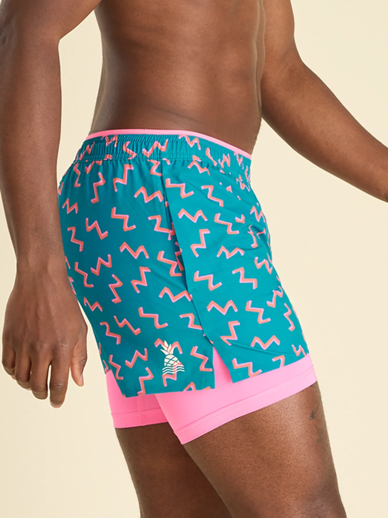 The Twist and Squiggle- Blue 4" (Ultimate Training Short)