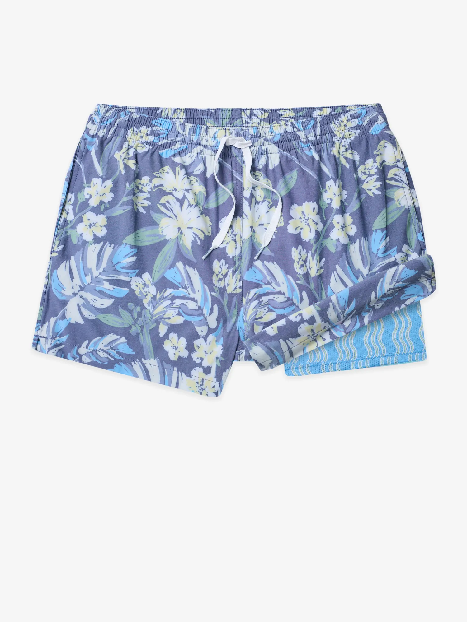 The Starry Night Stems 4" (Classic Lined Swim Trunk)
