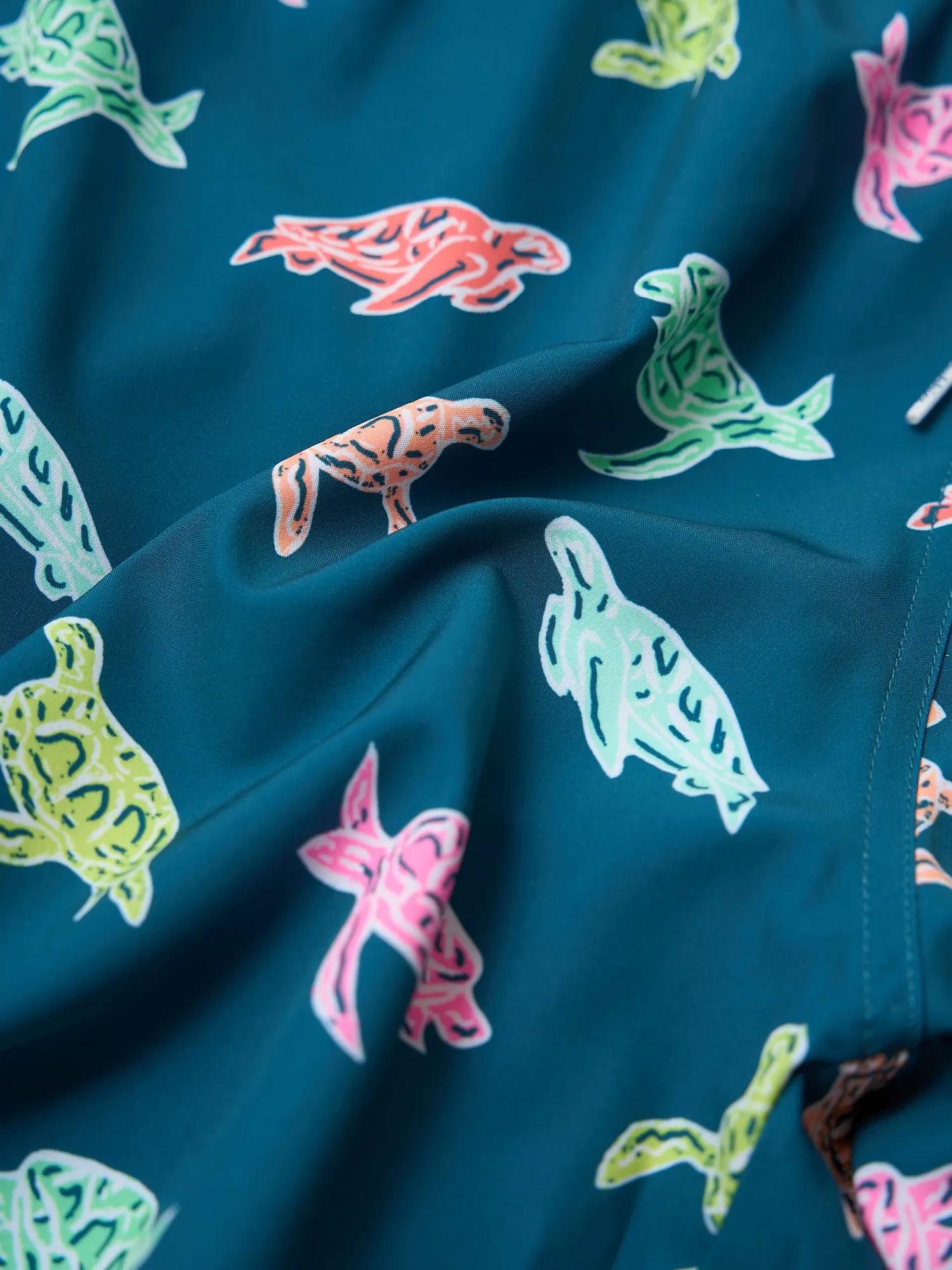 The Turtally Awesomes 4" (Classic Lined Swim Trunk)