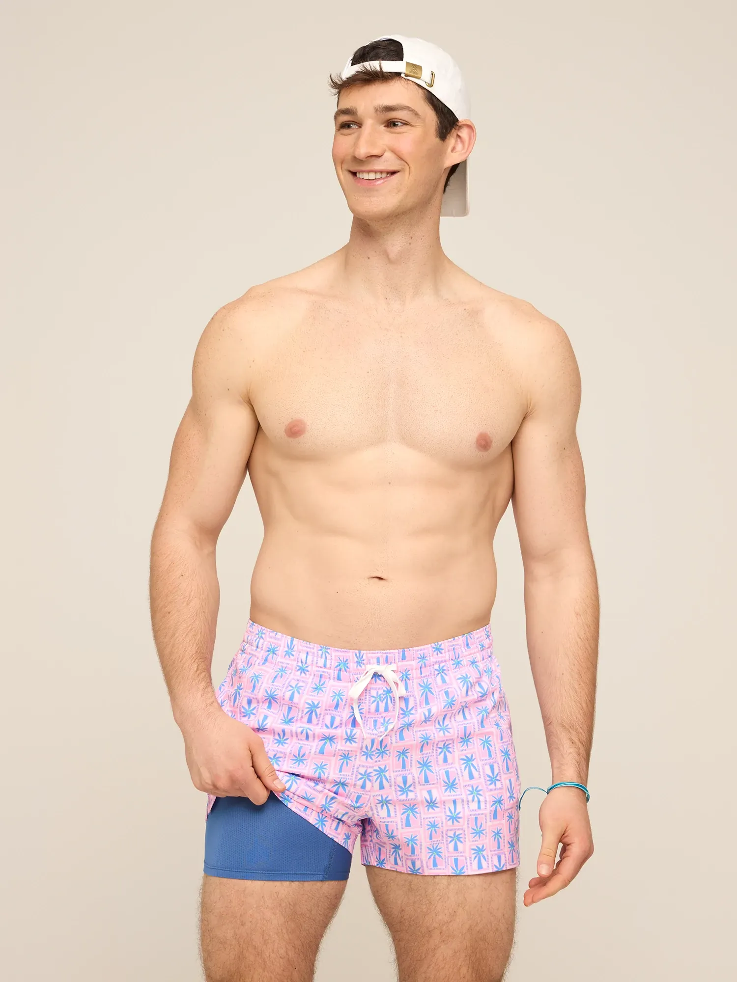 The Miami Mosaic 4" (Classic Lined Swim Trunk)