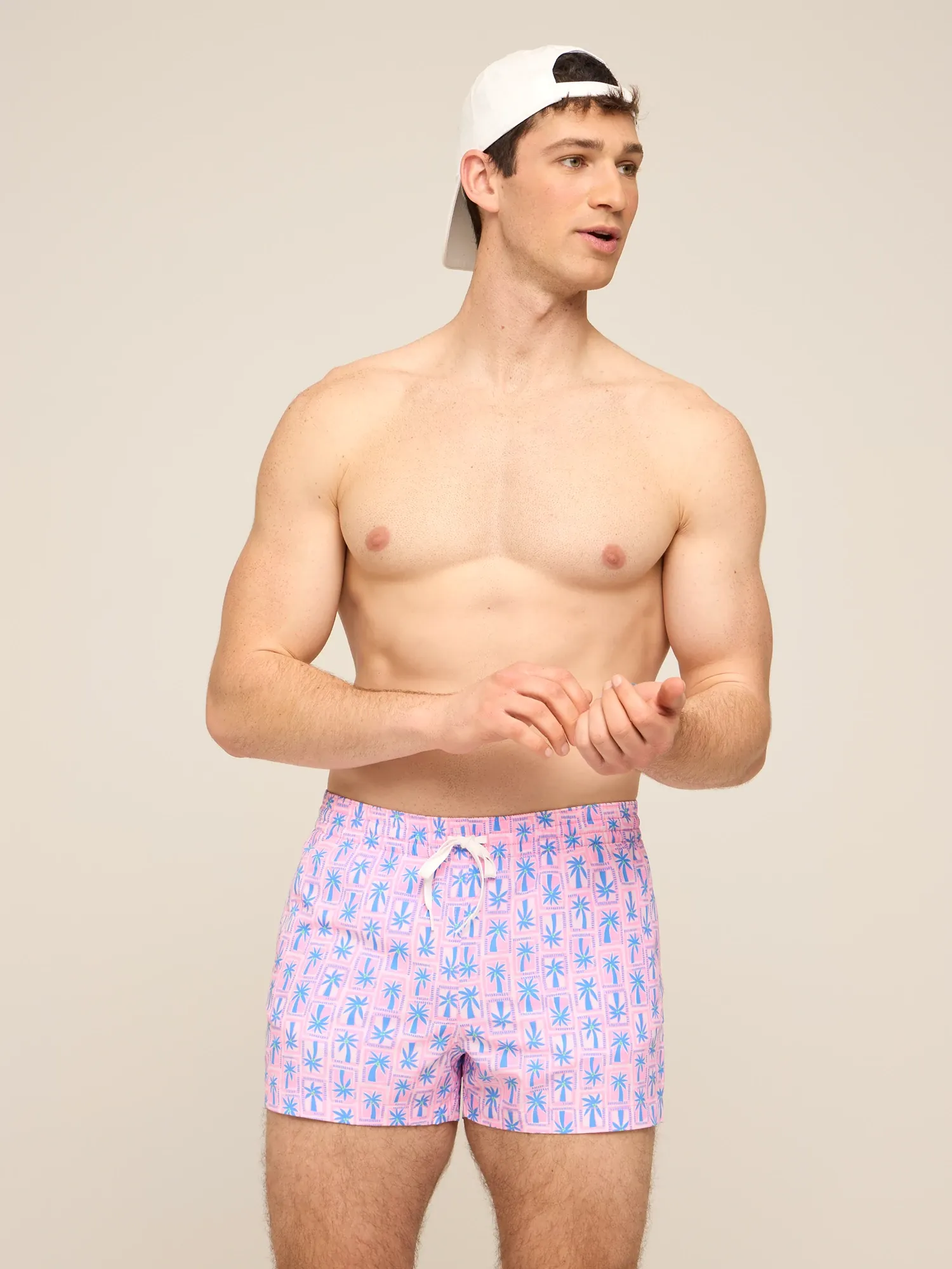 The Miami Mosaic 4" (Classic Lined Swim Trunk)