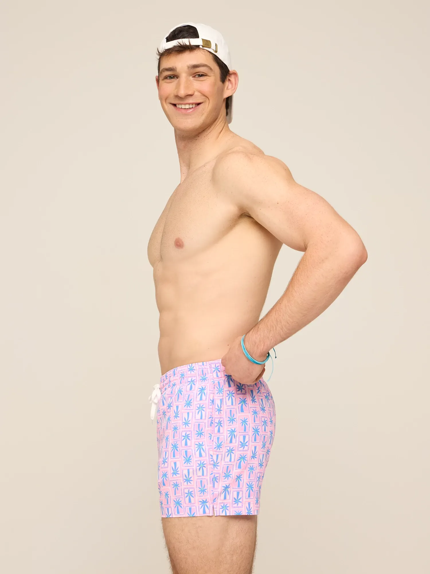 The Miami Mosaic 4" (Classic Lined Swim Trunk)