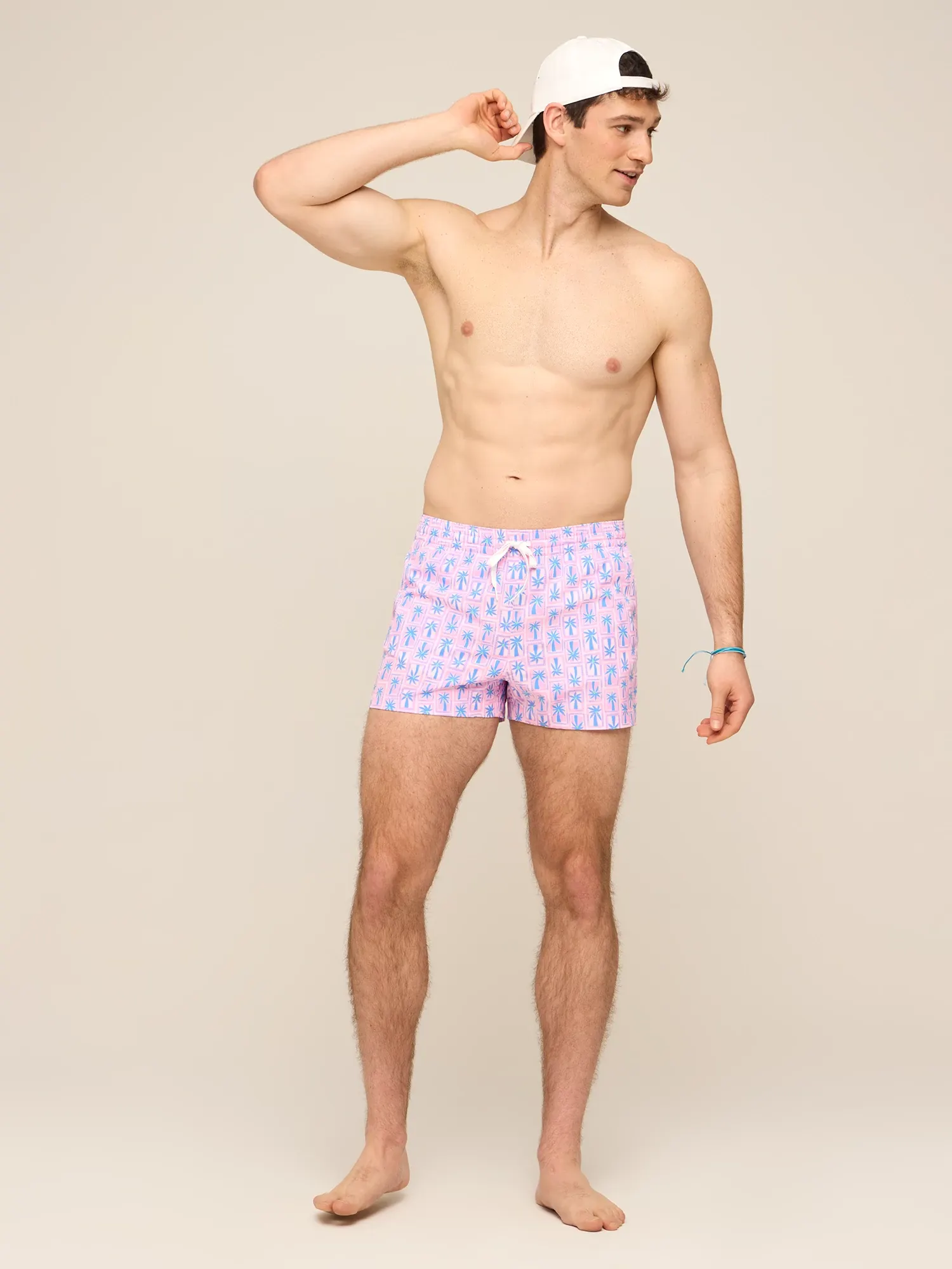 The Miami Mosaic 4" (Classic Lined Swim Trunk)