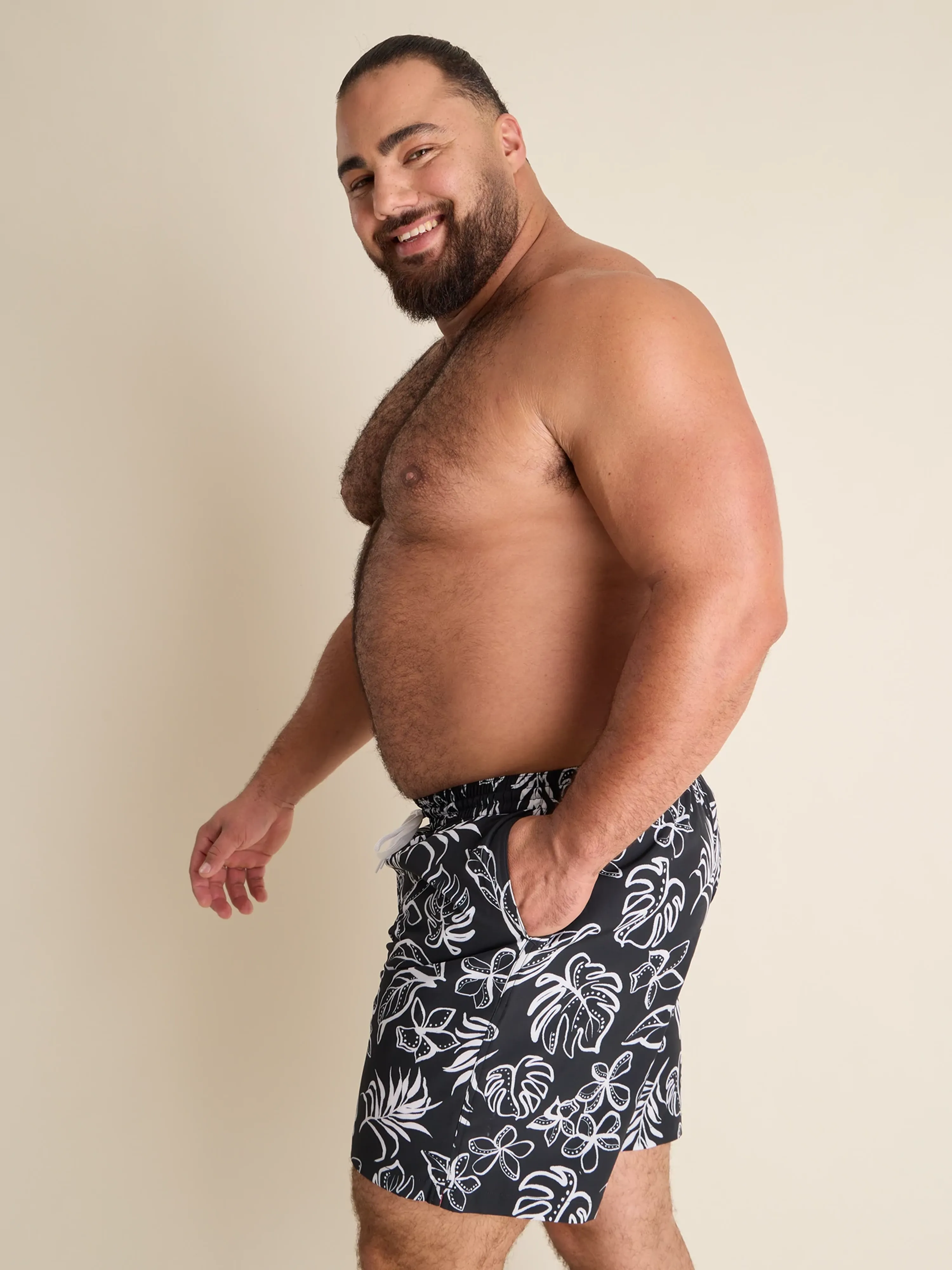 The Briefly in Paradise 7" (Classic Lined Swim Trunk)