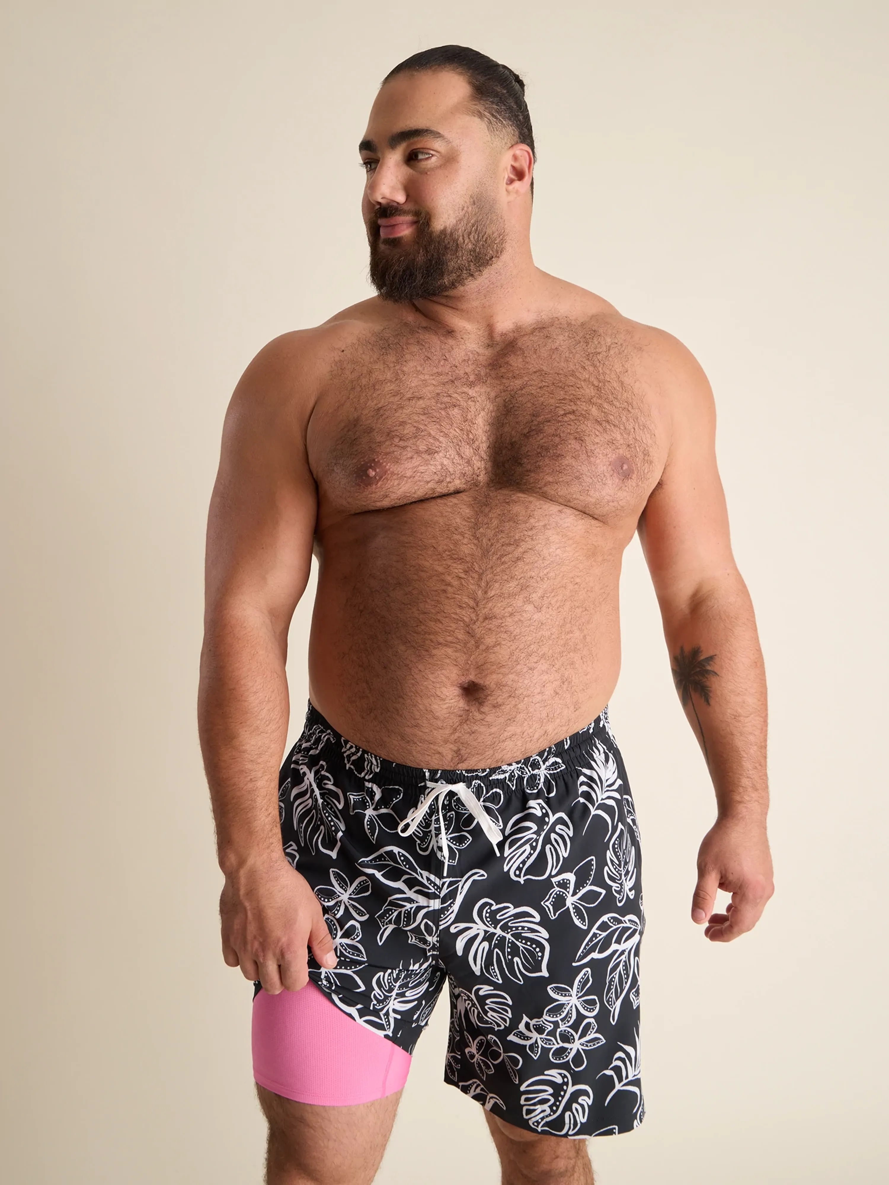 The Briefly in Paradise 7" (Classic Lined Swim Trunk)