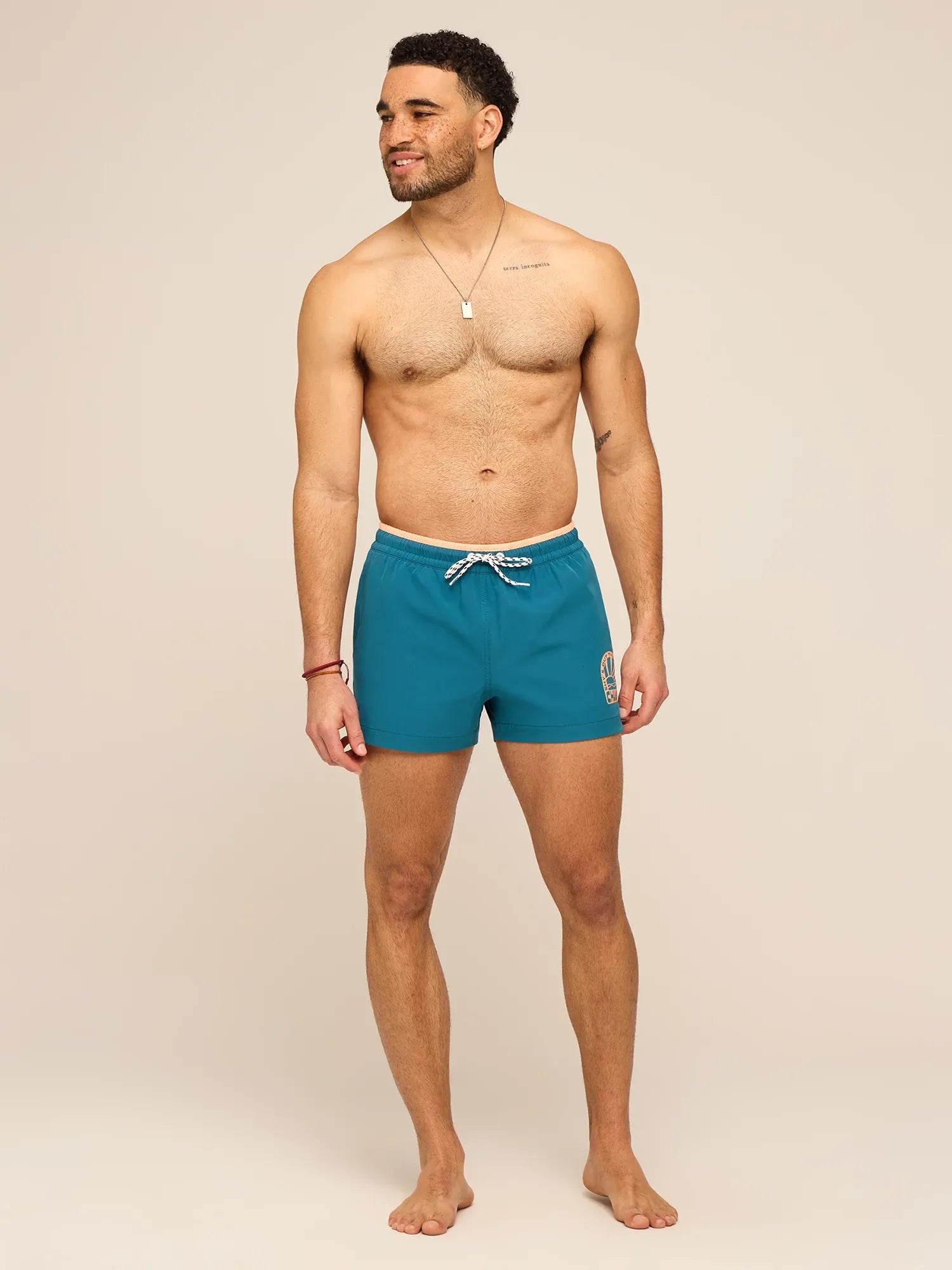 The Rusty Cobalts 4" (Classic Lined Swim Trunk w/ SP WB)
