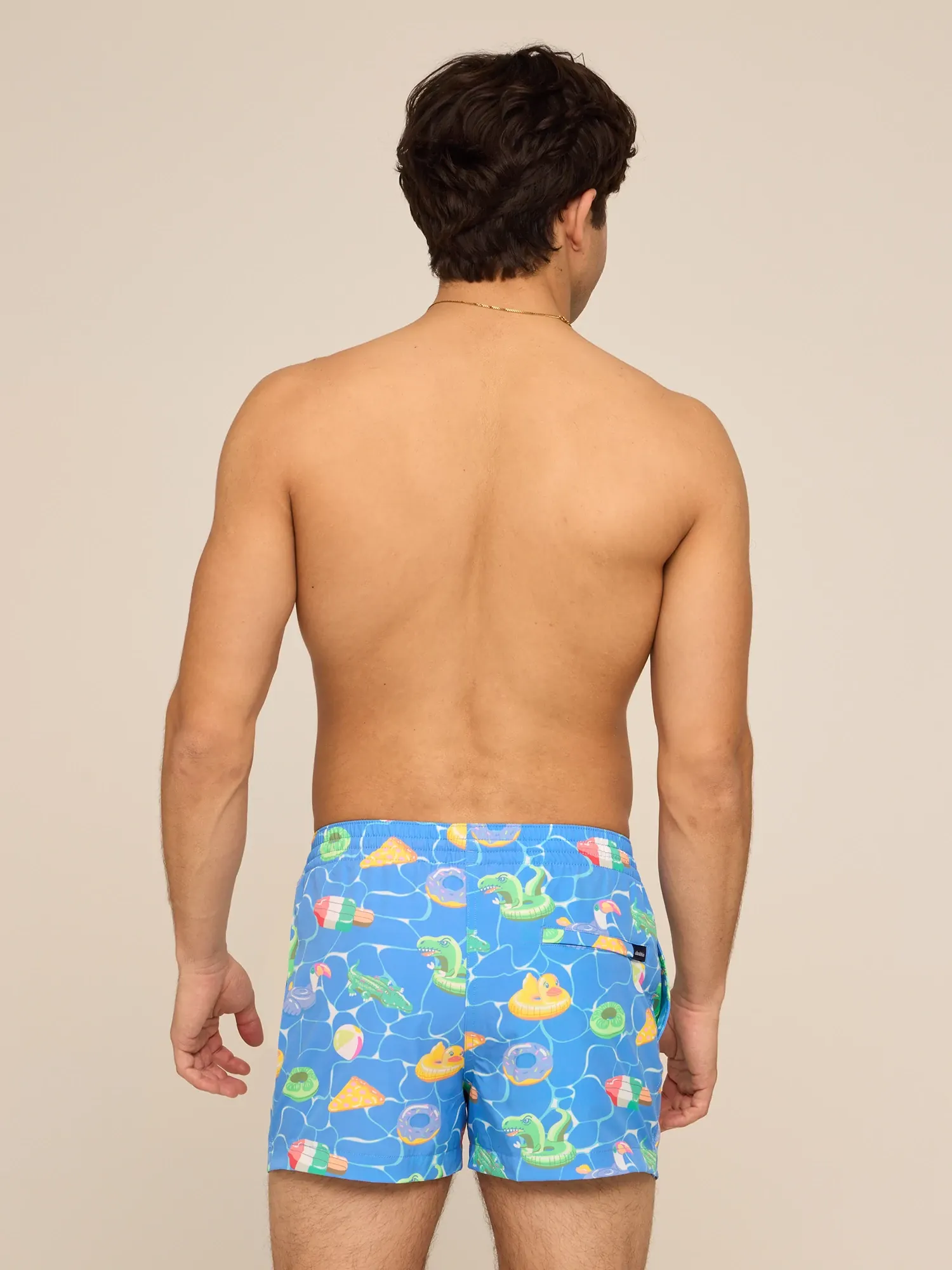 The Cannonball Crews 4" (Classic Lined Swim Trunk)